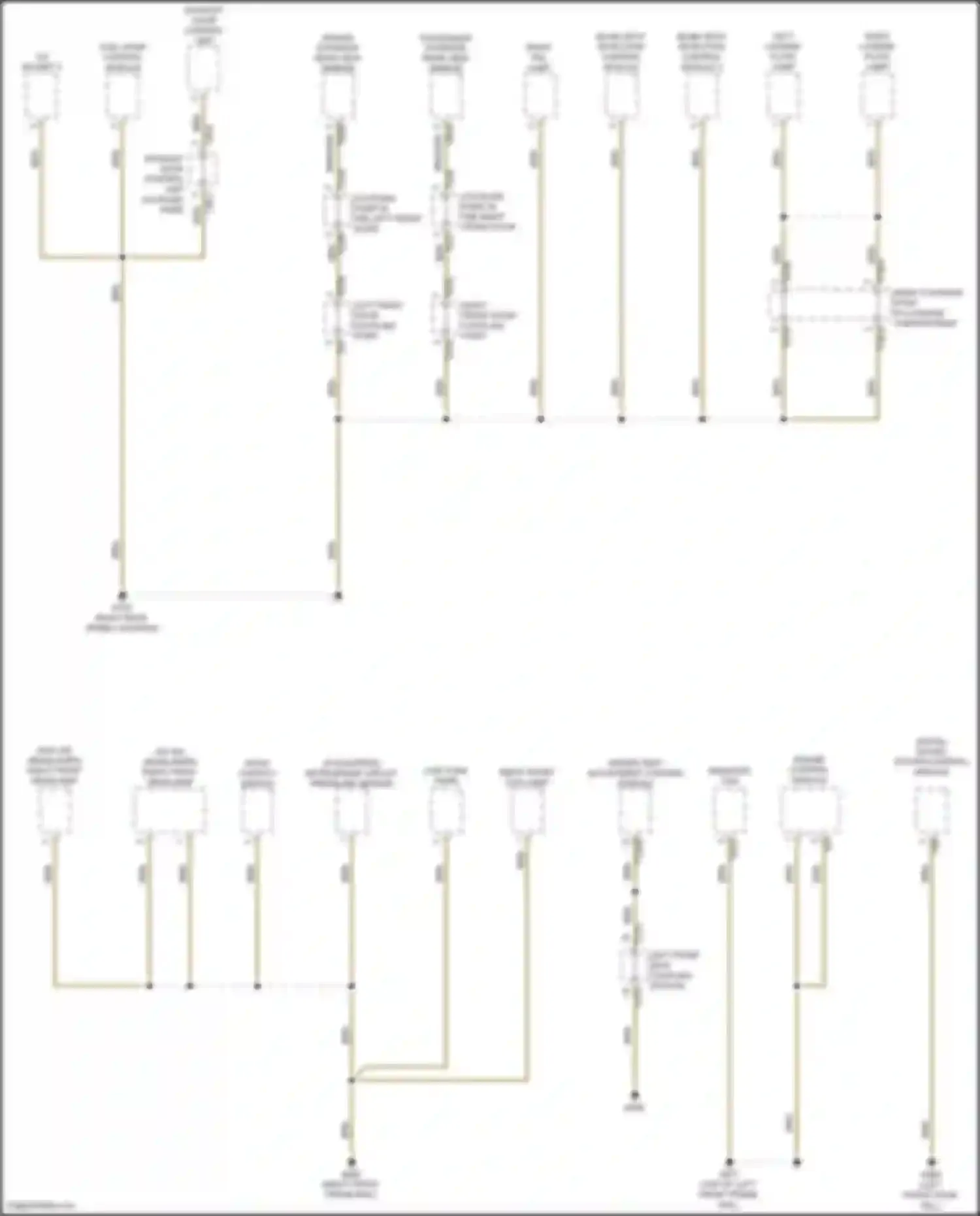 Wiring diagram engine control module for Volkswagen Golf GTI VII facelift (2017-2020) (2 of 4)