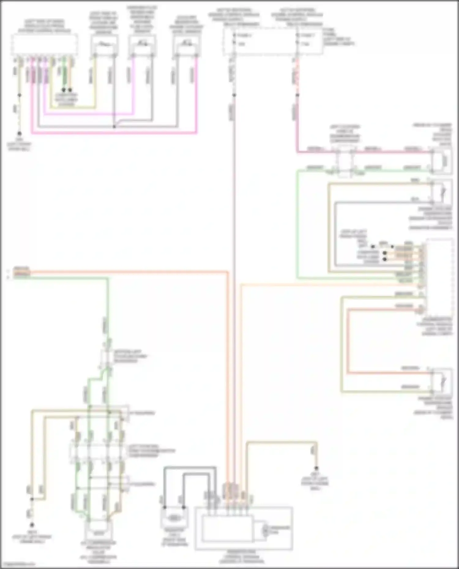 Wiring diagram engine coolant temperature sensor for Volkswagen Golf GTI VII facelift (2017-2020) (2 of 4)