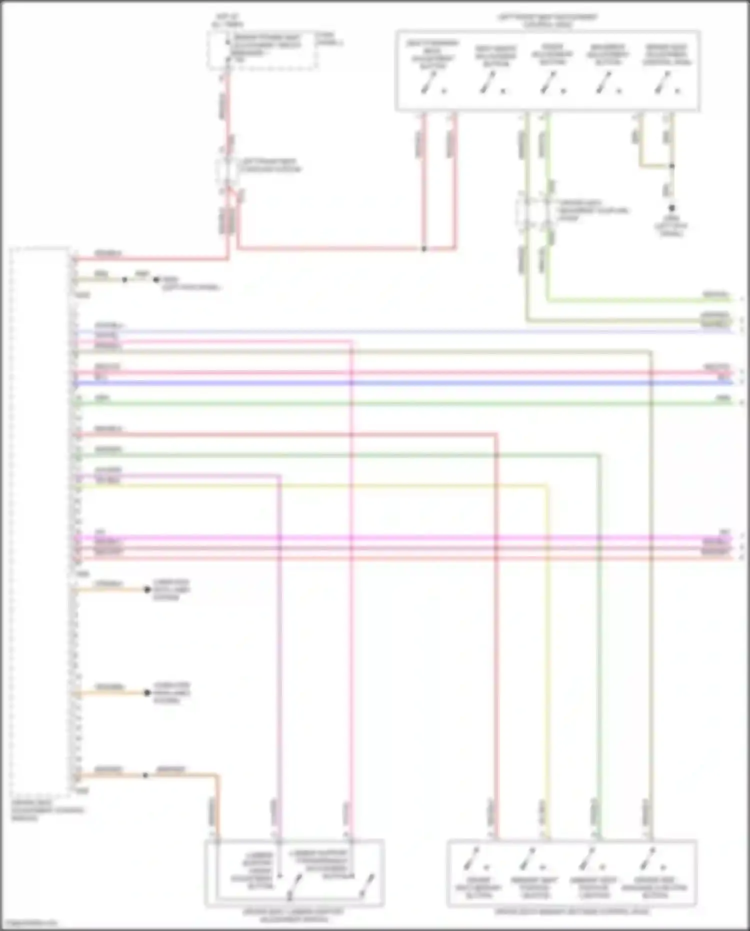 Wiring diagram computer data lines system for Volkswagen Golf GTI VIII (2019-2024) (31 of 77)