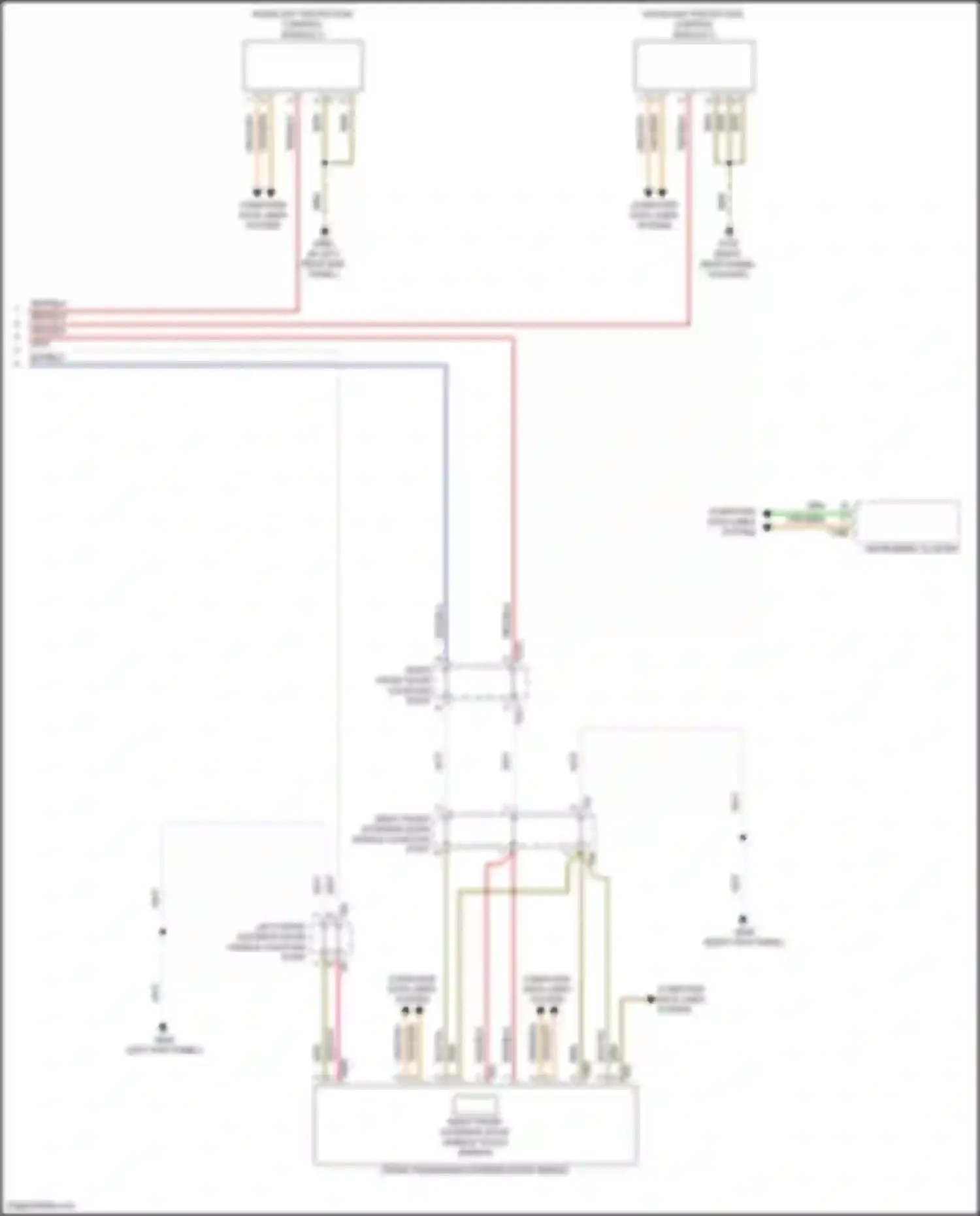 Wiring diagram computer data lines system for Volkswagen Golf GTI VIII (2019-2024) (23 of 77)
