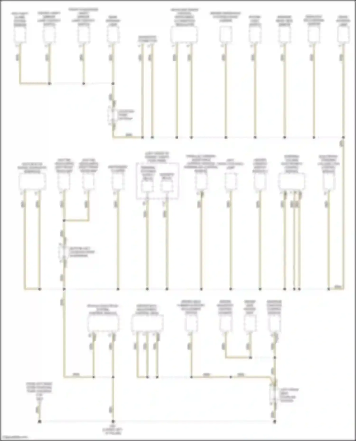 Wiring diagram right front headlamp for Volkswagen Golf R VII facelift (2017-2020) (4 of 8)