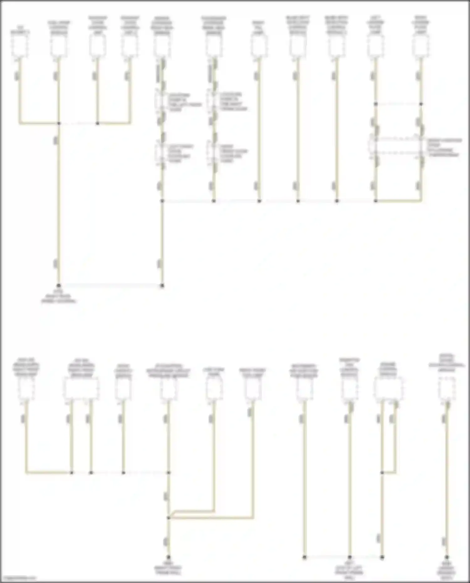 Wiring diagram right front headlamp for Volkswagen Golf R VII facelift (2017-2020) (5 of 8)