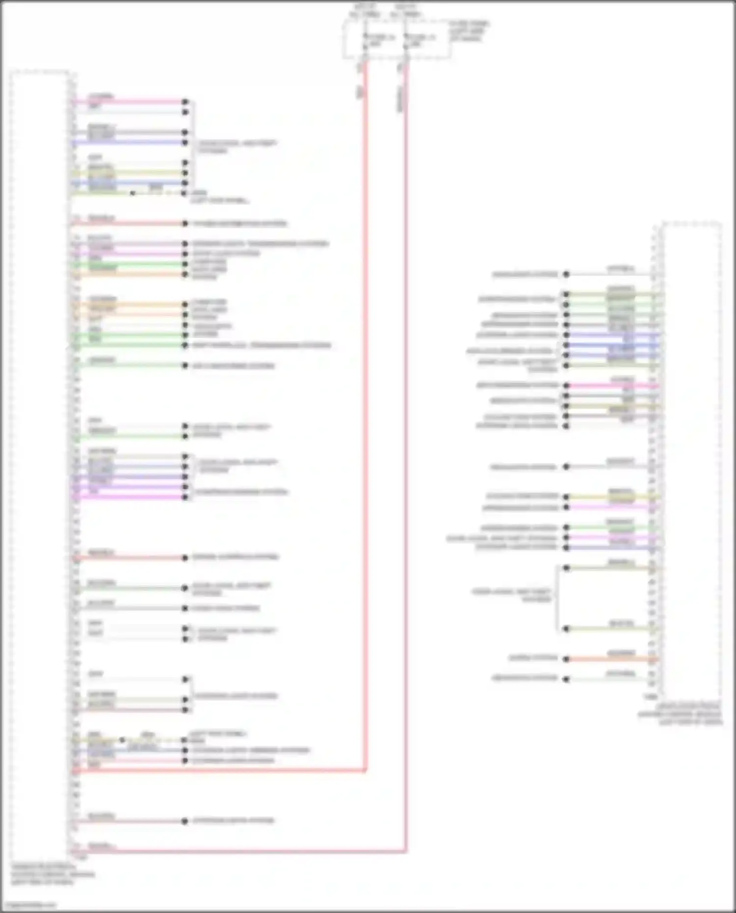 Golf R Volkswagen VIII (2020-2024): Vehicle electrical system control module circuit (1 of 2)