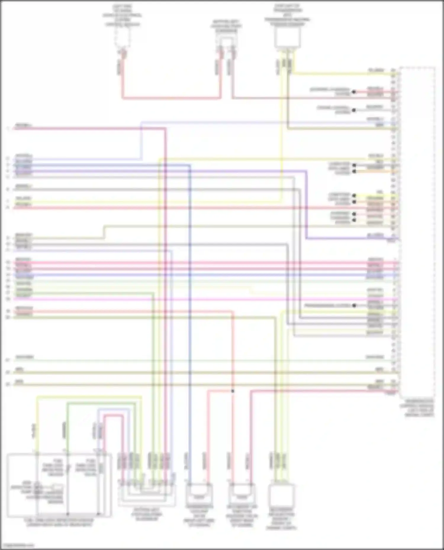 Golf R Volkswagen VIII (2020-2024): Wiring diagram engine performance 2.0l turbo (10 of 10)