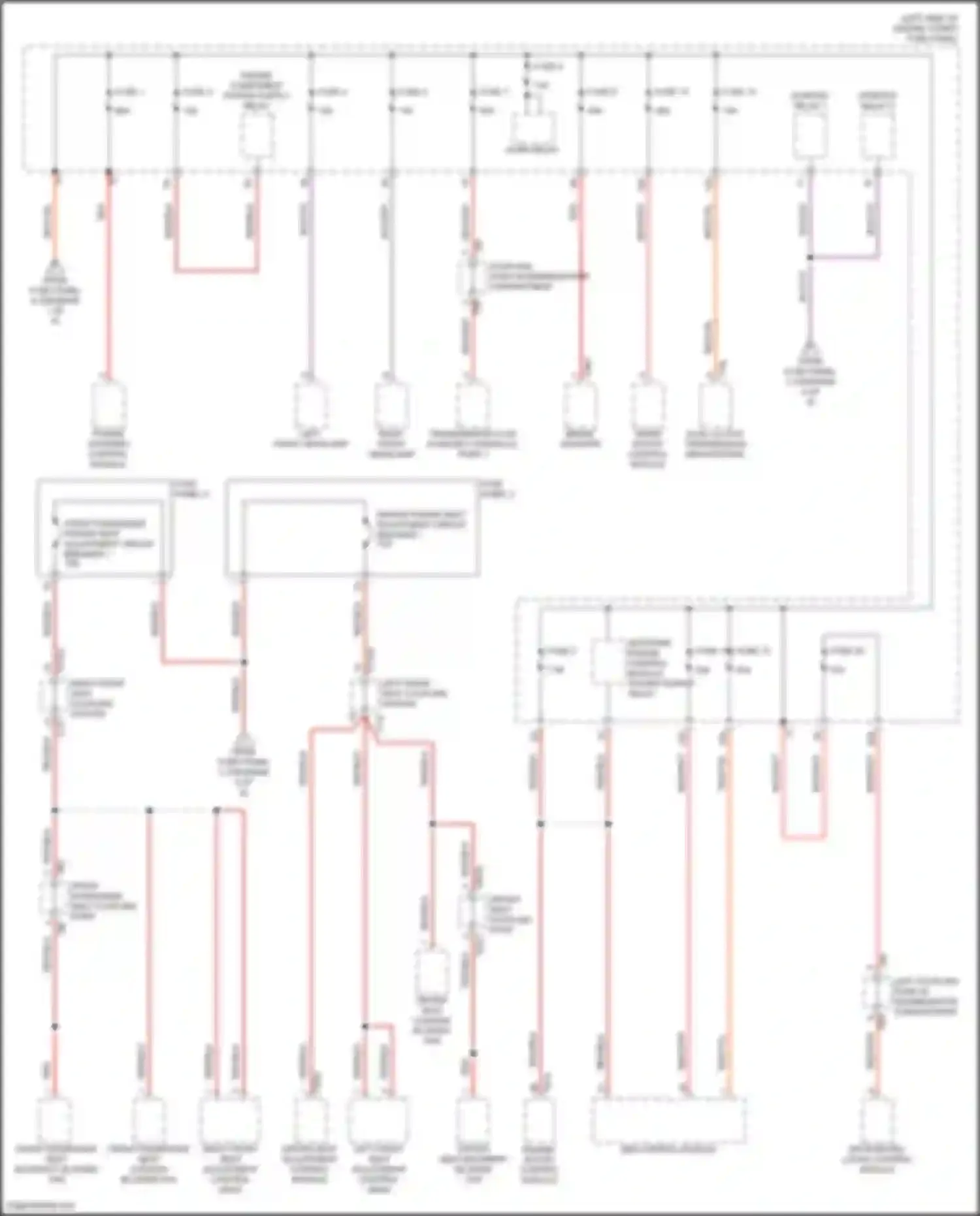 Golf R Volkswagen VIII (2020-2024): Power distribution circuit (2 of 6)