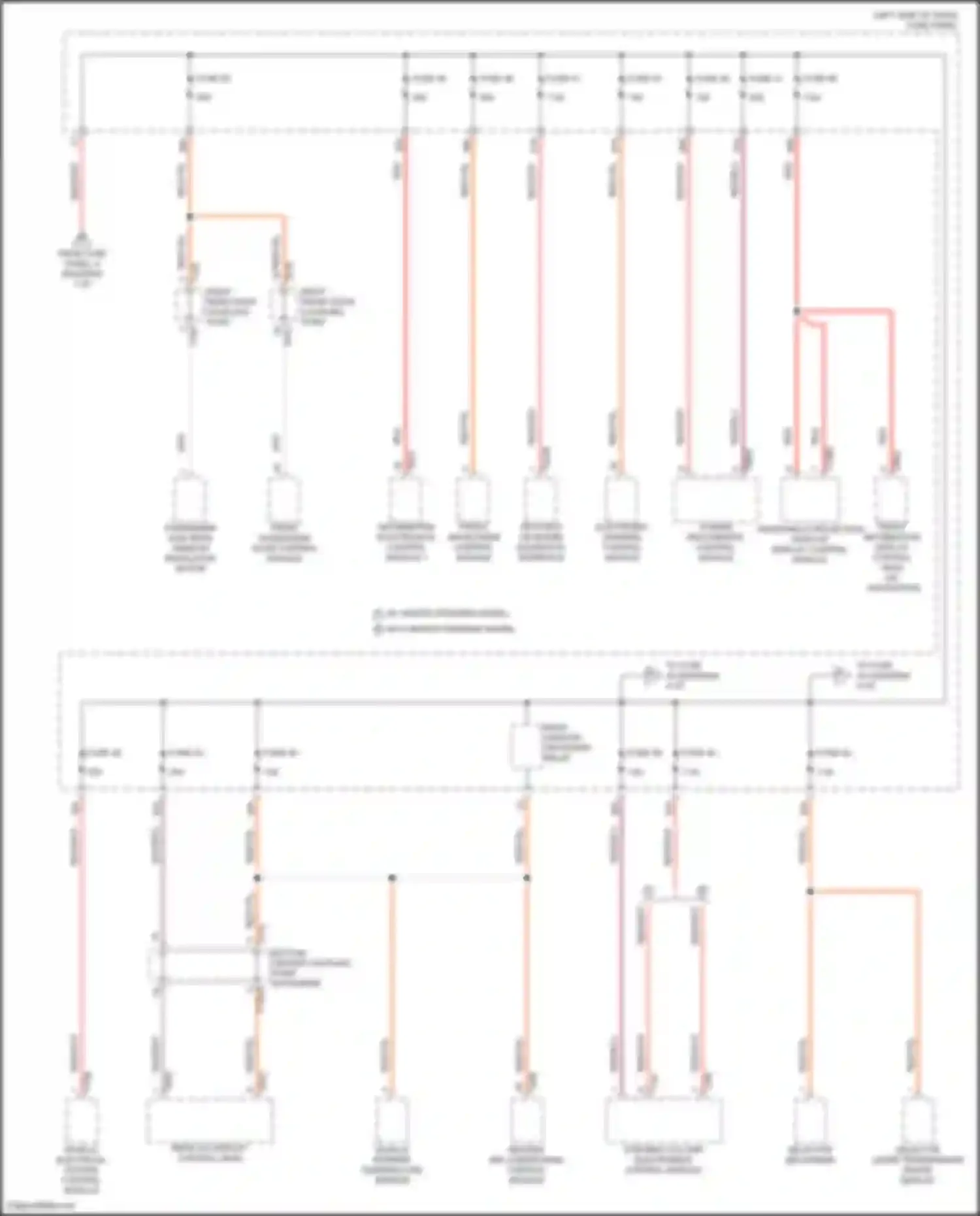 Golf R Volkswagen VIII (2020-2024): Power distribution circuit (3 of 6)