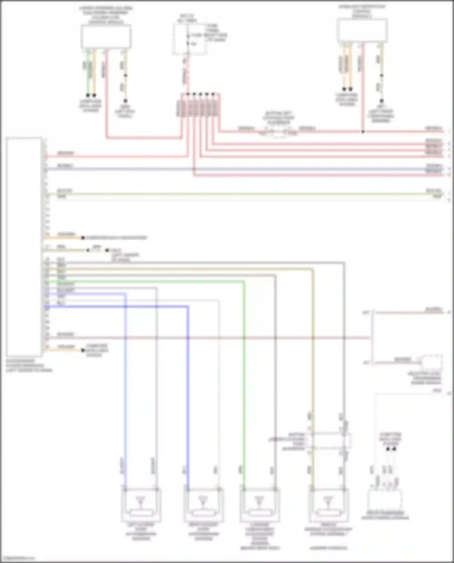 Wiring diagram computer data lines system for Volkswagen Golf R VIII (2020-2024) (61 of 77)