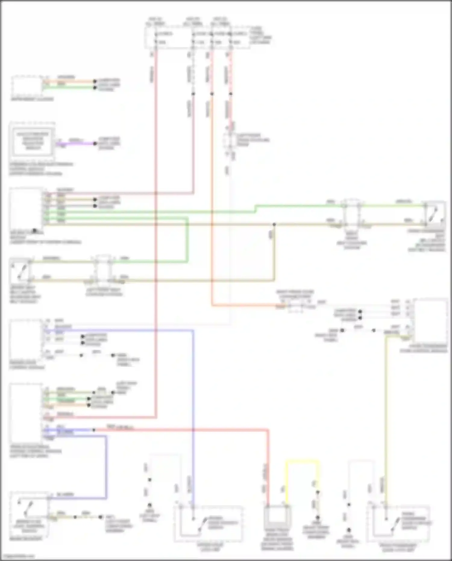 Wiring diagram computer data lines system for Volkswagen Golf R VIII (2020-2024) (39 of 77)