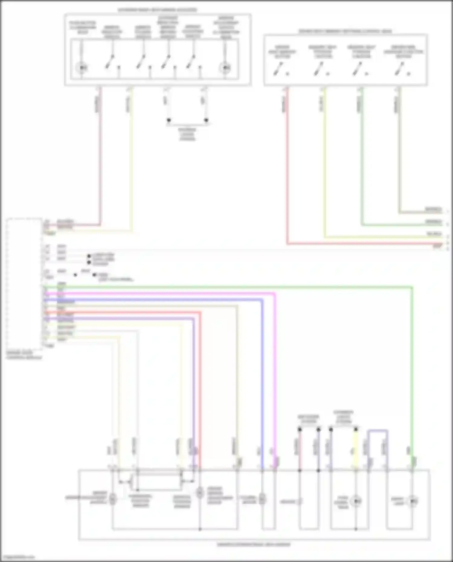 Wiring diagram defogger system for Volkswagen Golf R VIII (2020-2024) (1 of 4)