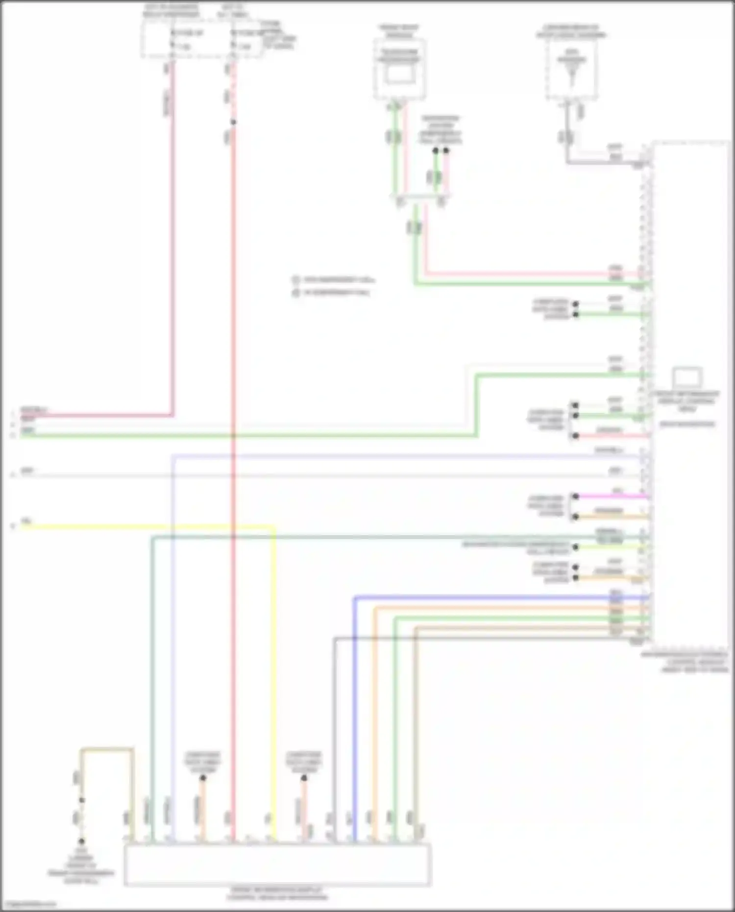 Wiring diagram fuse panel c for Volkswagen Golf R VIII (2020-2024) (18 of 62)