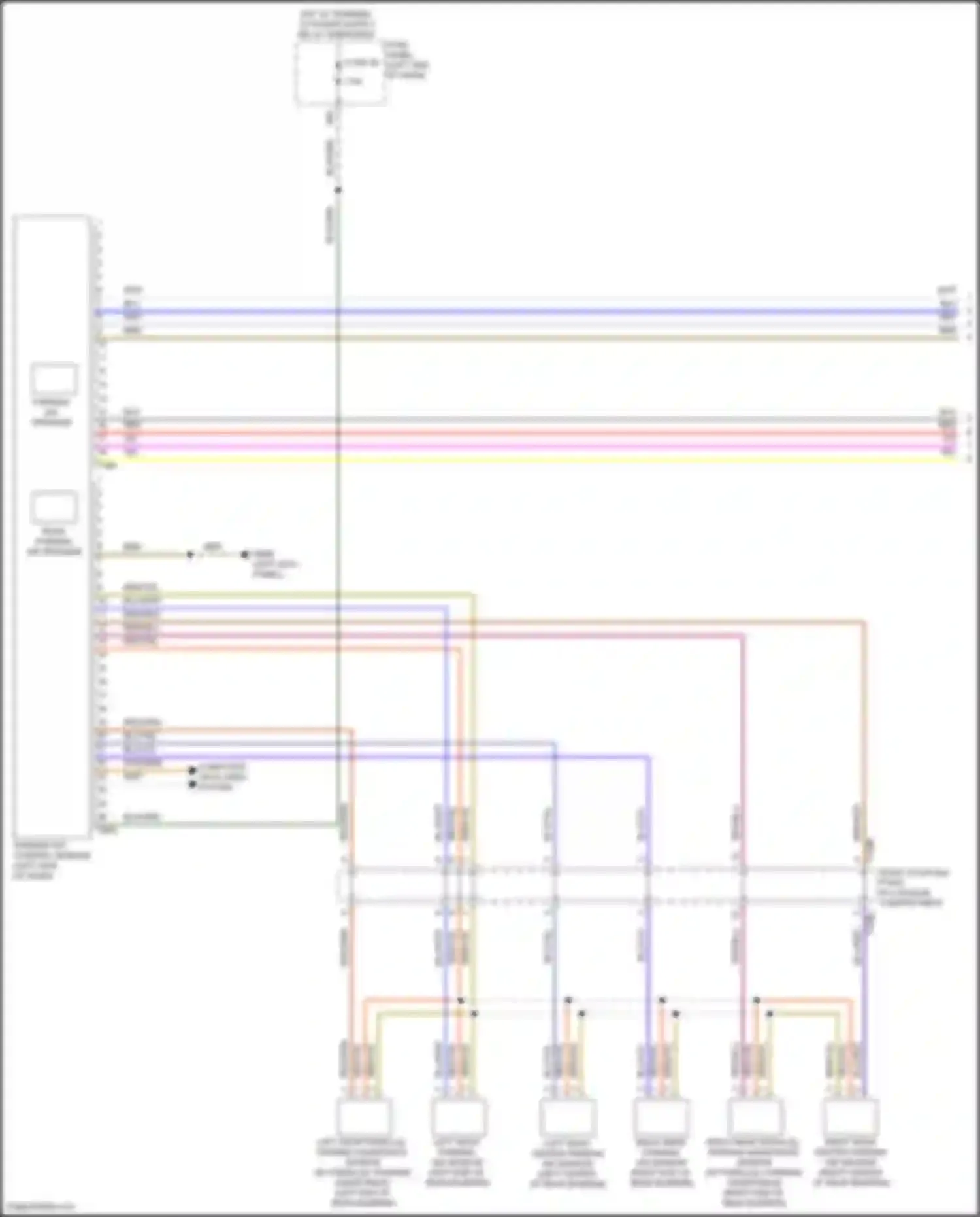 Wiring diagram fuse panel c for Volkswagen Golf R VIII (2020-2024) (27 of 62)