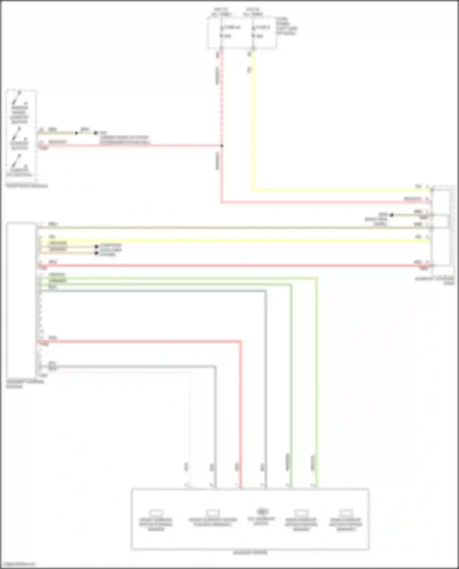 Wiring diagram fuse panel c for Volkswagen Golf R VIII (2020-2024) (19 of 62)