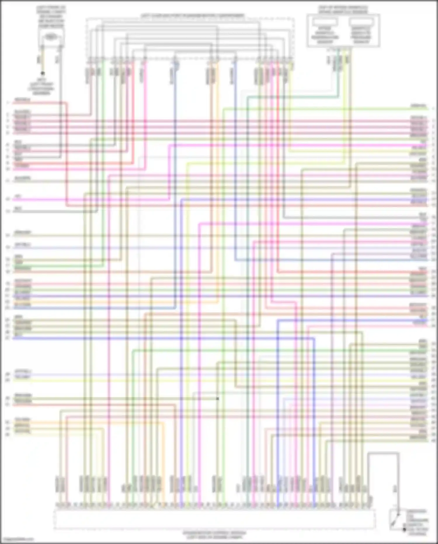 Wiring diagram manifold absolute pressure sensor for Volkswagen Golf R VIII (2020-2024) (1 of 1)