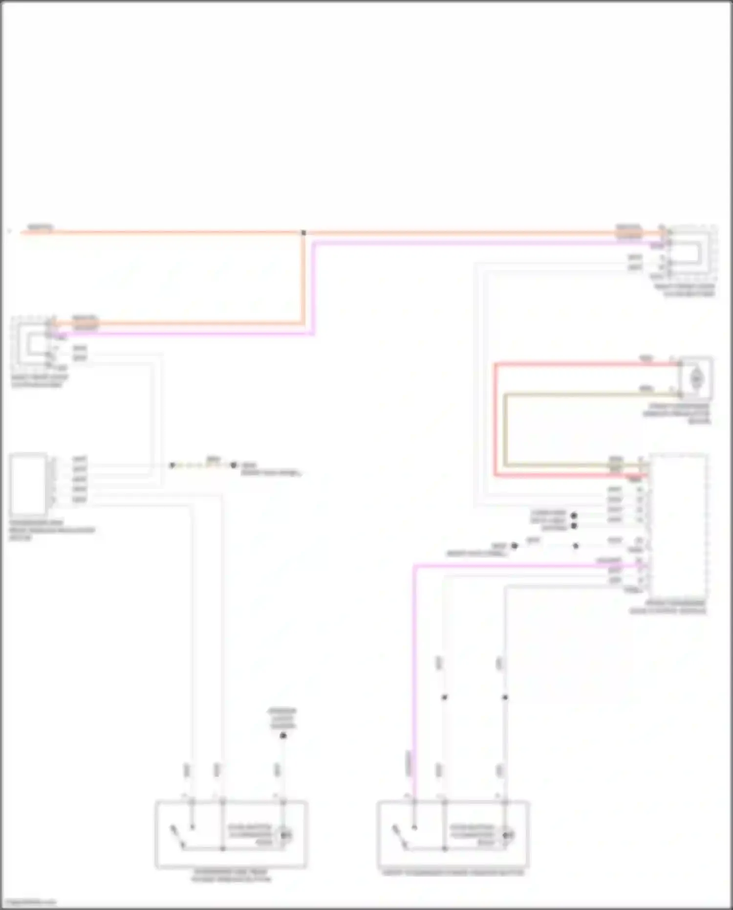 Wiring diagram push button illumination bulb for Volkswagen Golf R VIII (2020-2024) (8 of 8)