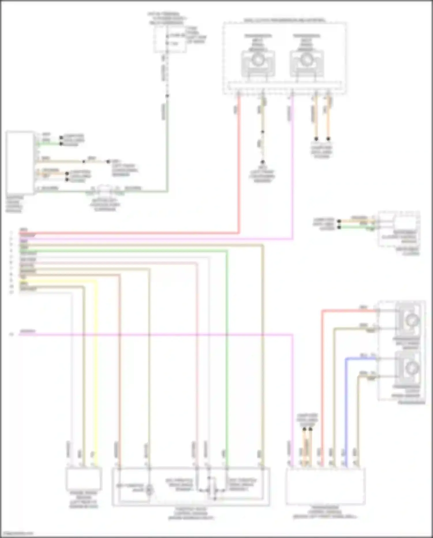 Wiring diagram throttle valve control module for Volkswagen Golf R VIII (2020-2024) (1 of 1)
