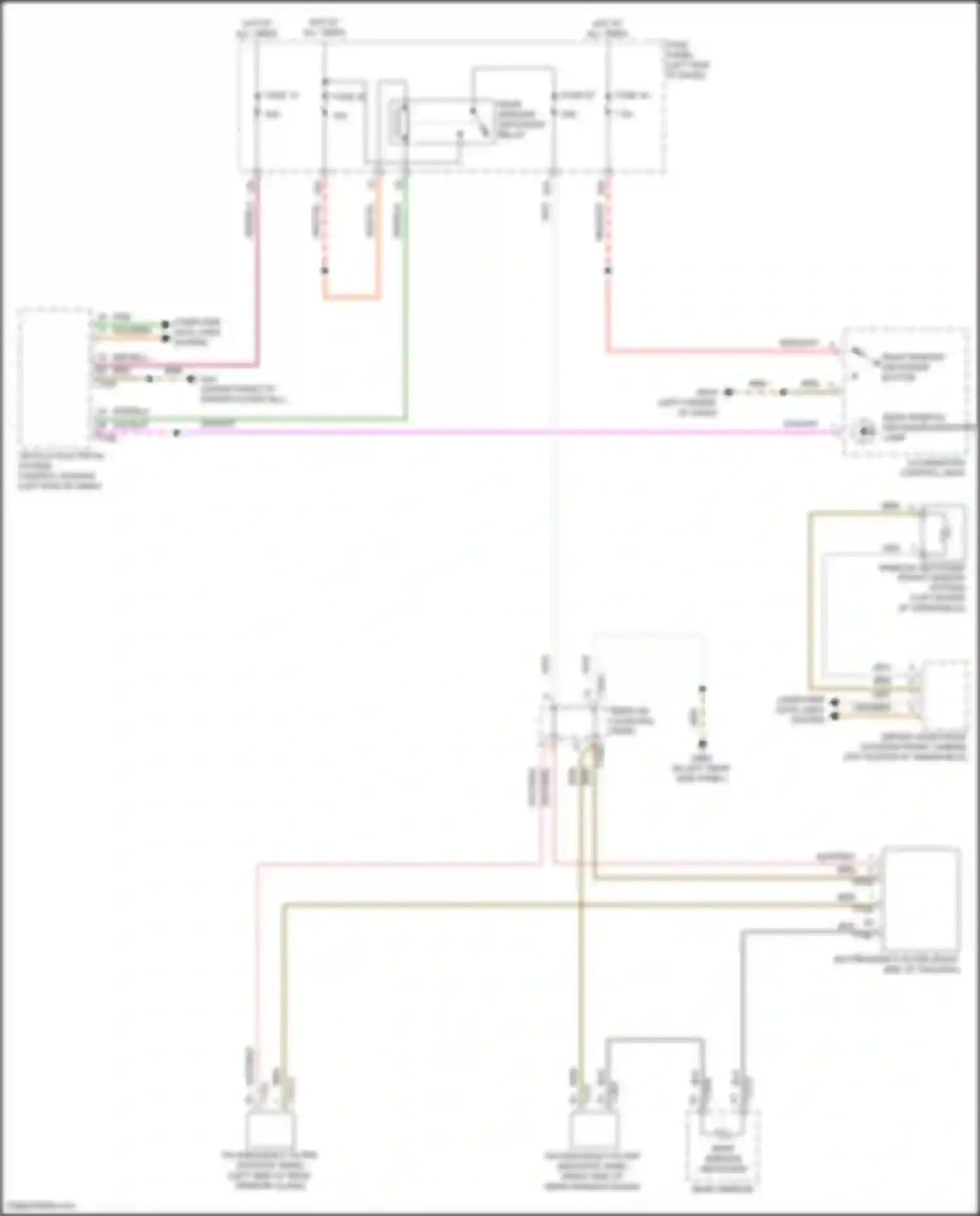 Wiring diagram vehicle electrical system control module for Volkswagen Golf R VIII (2020-2024) (16 of 36)