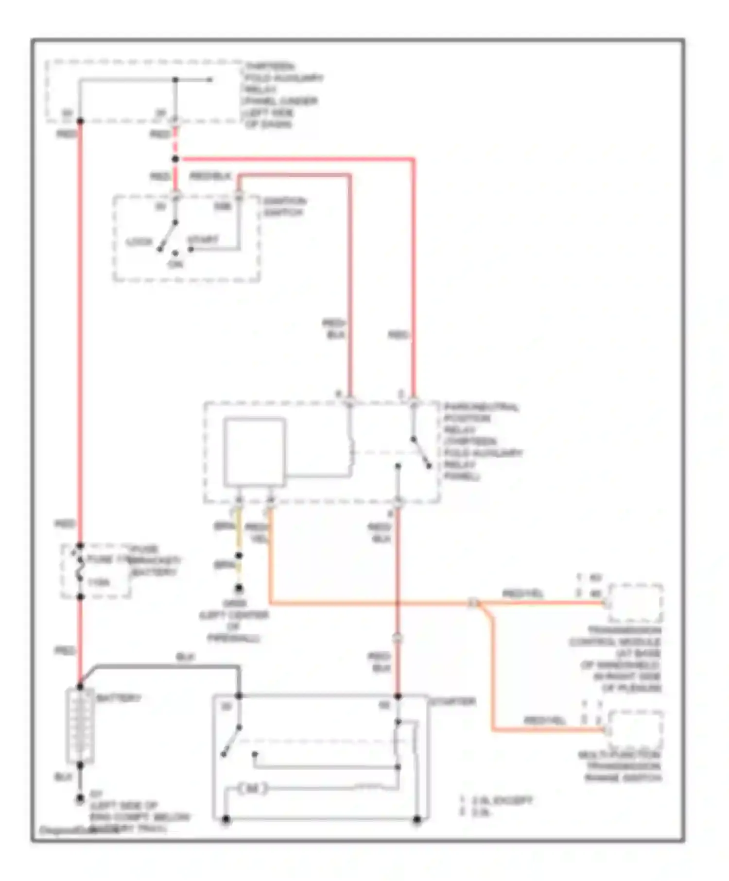 Golf Volkswagen Mk4 (1997-2006): 2.0l, starting circuit, a/t