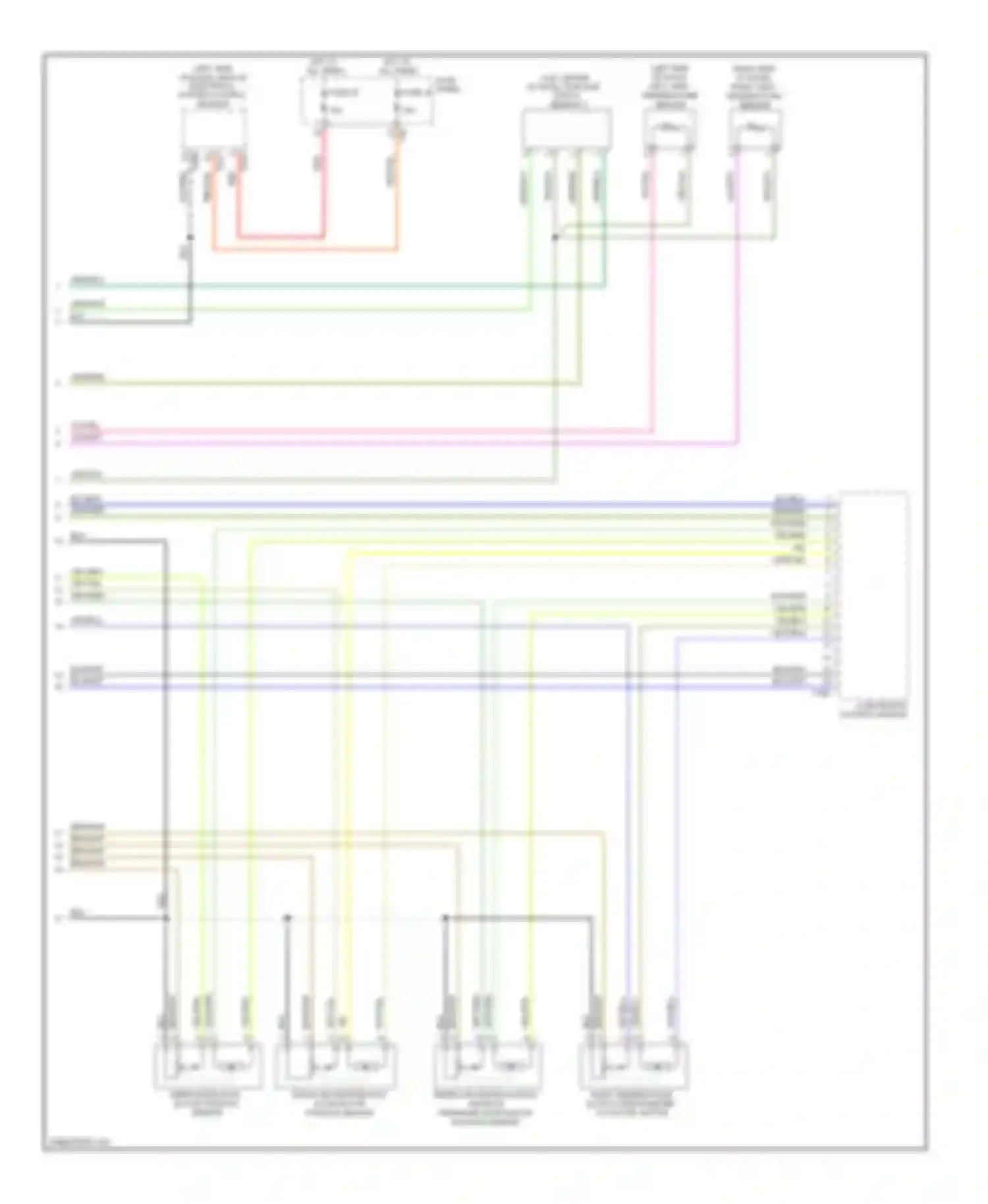 Golf Volkswagen Mk6 (2008-2012): Automatic a/c circuit (2 of 3)
