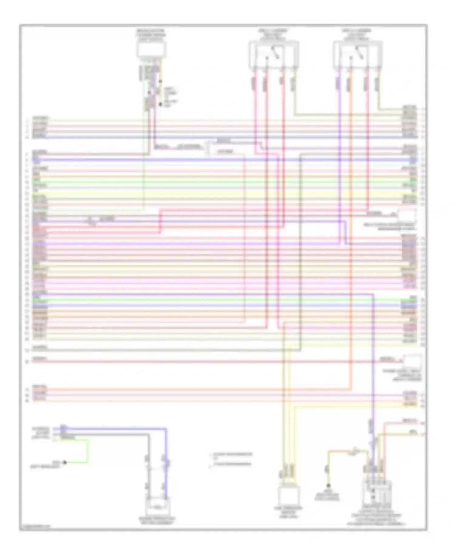 Golf Volkswagen Mk6 (2008-2012): Wiring diagram engine performance 2.0l turbo diesel (3 of 6)