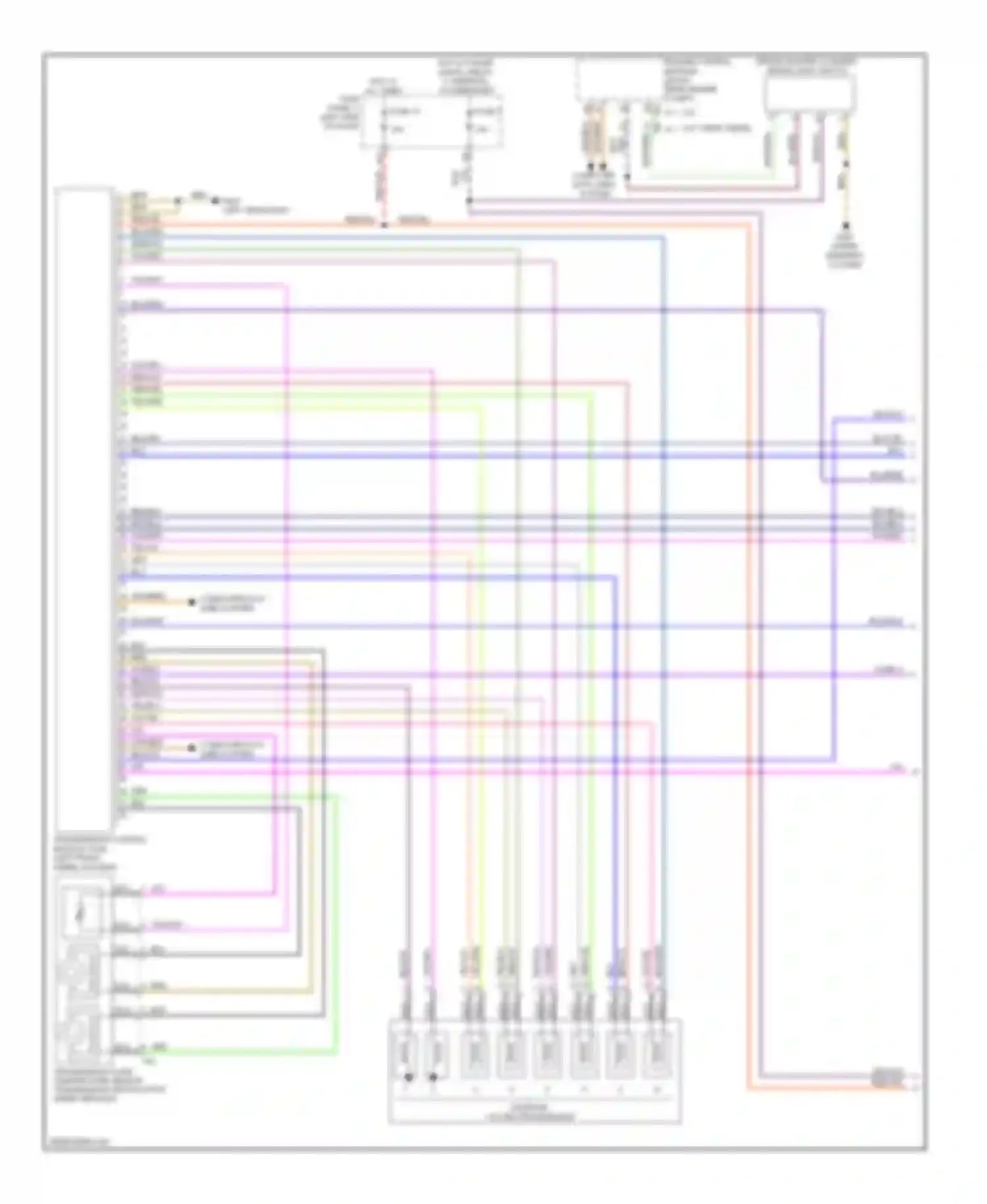 Wiring diagram computer data lines system for Volkswagen Golf Mk6 (2008-2012) (81 of 94)
