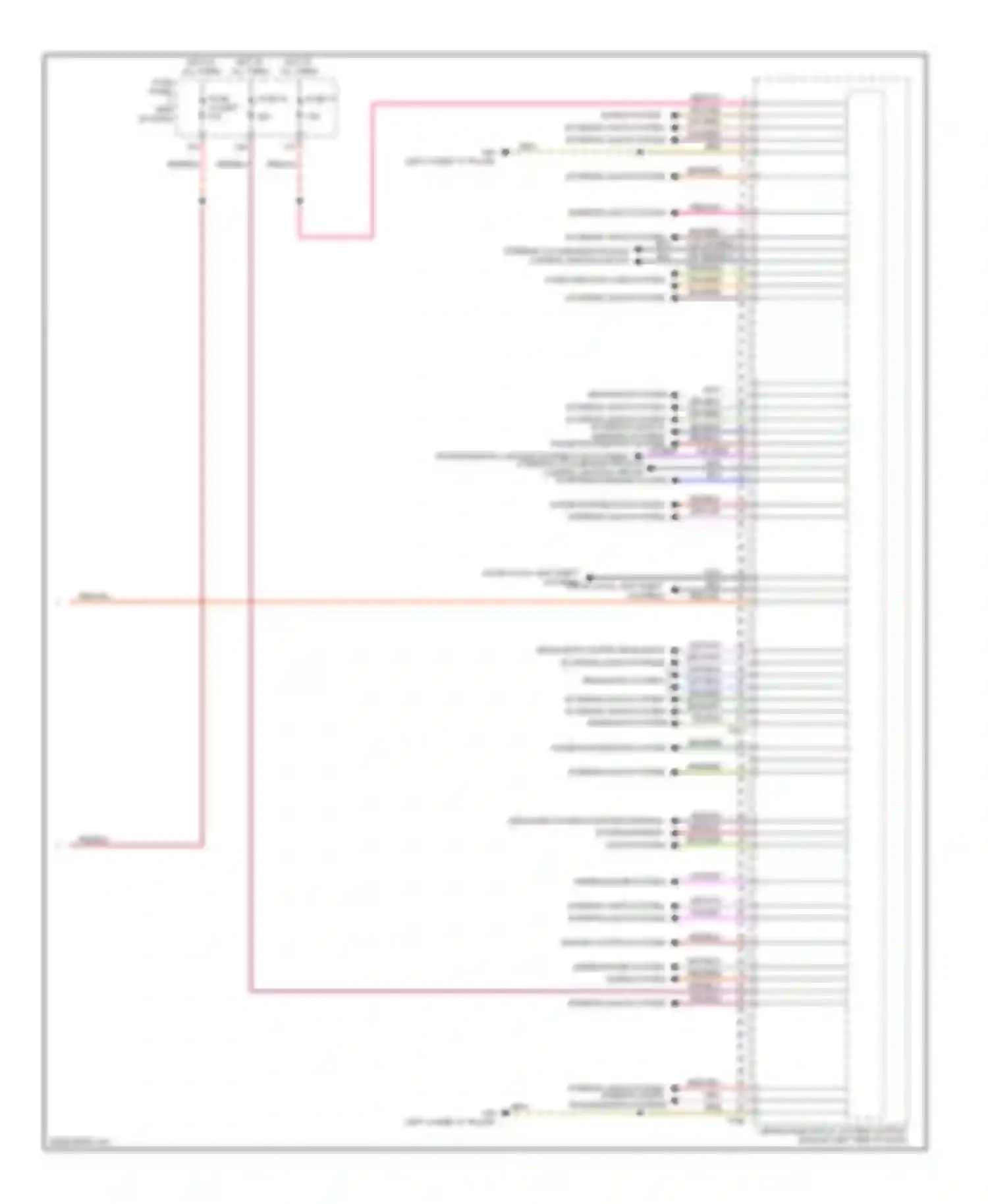 Wiring diagram computer data lines system for Volkswagen Golf Mk6 (2008-2012) (19 of 94)