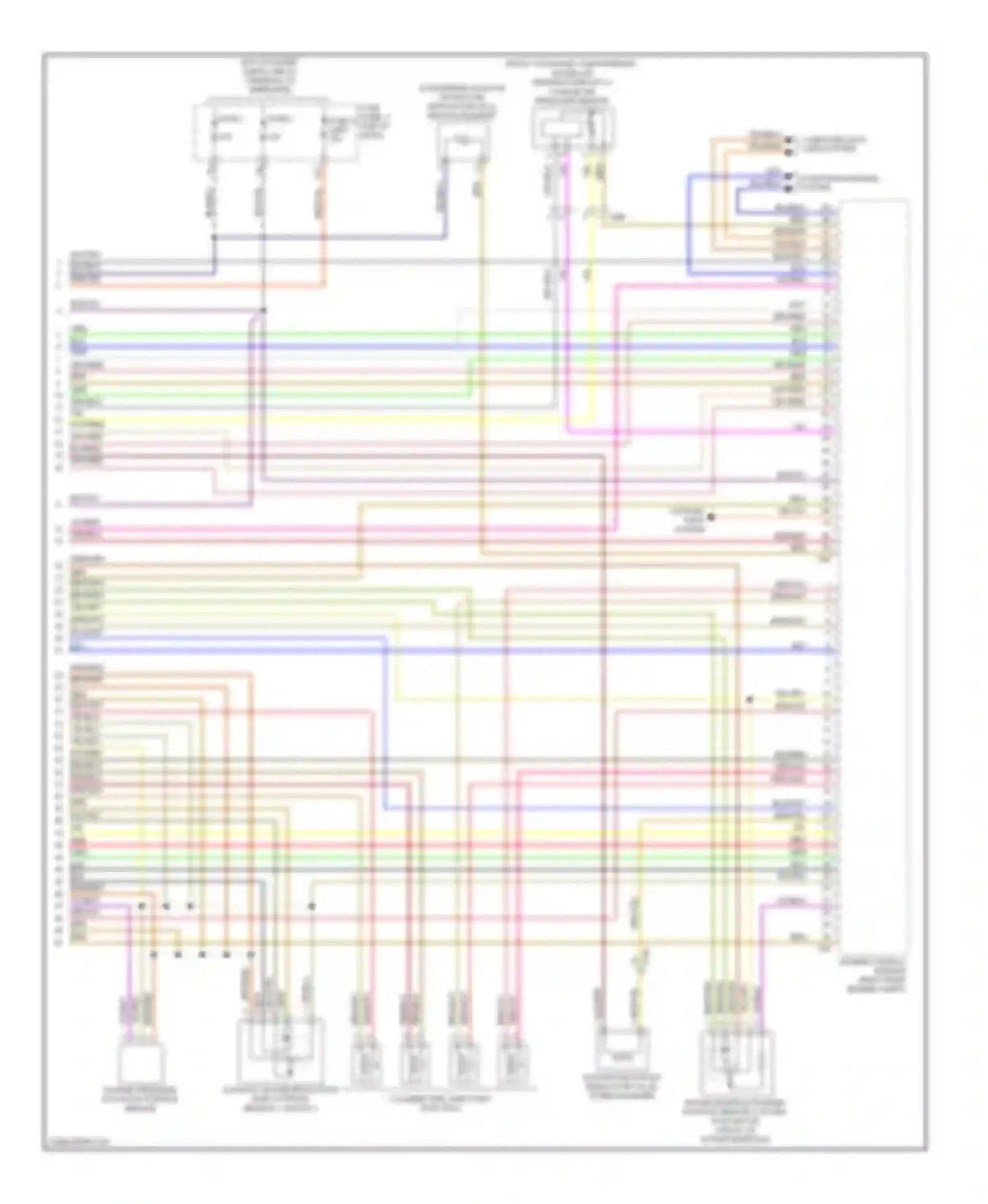Wiring diagram computer data lines system for Volkswagen Golf Mk6 (2008-2012) (27 of 94)