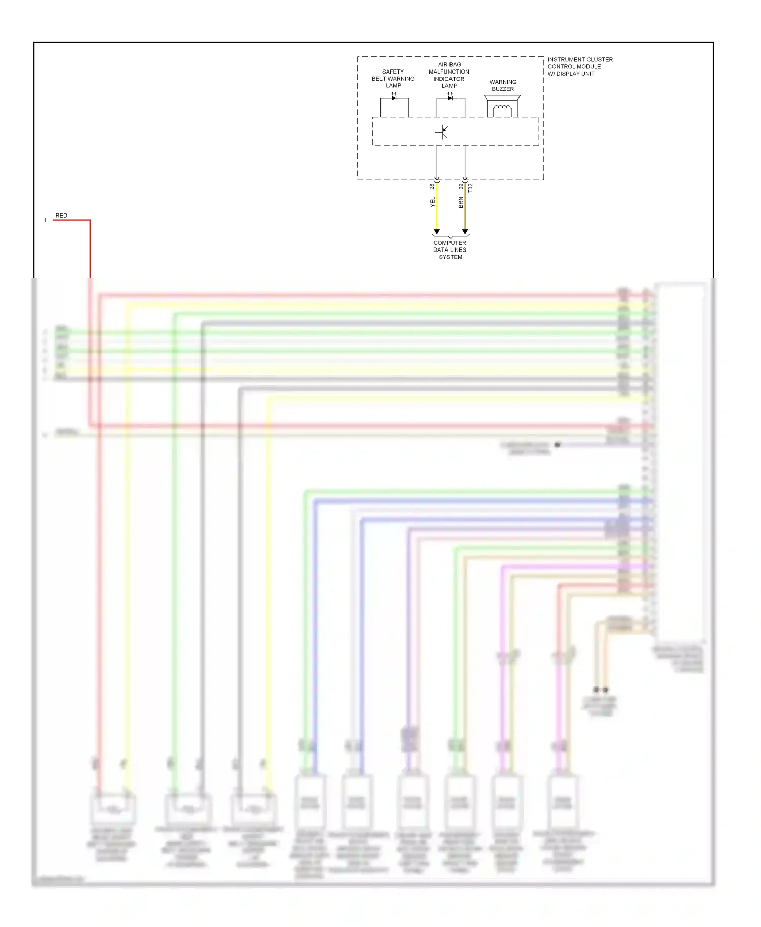 Volkswagen Golf Mk6 (2008-2012) solid state wiring diagram  (2 of 4)