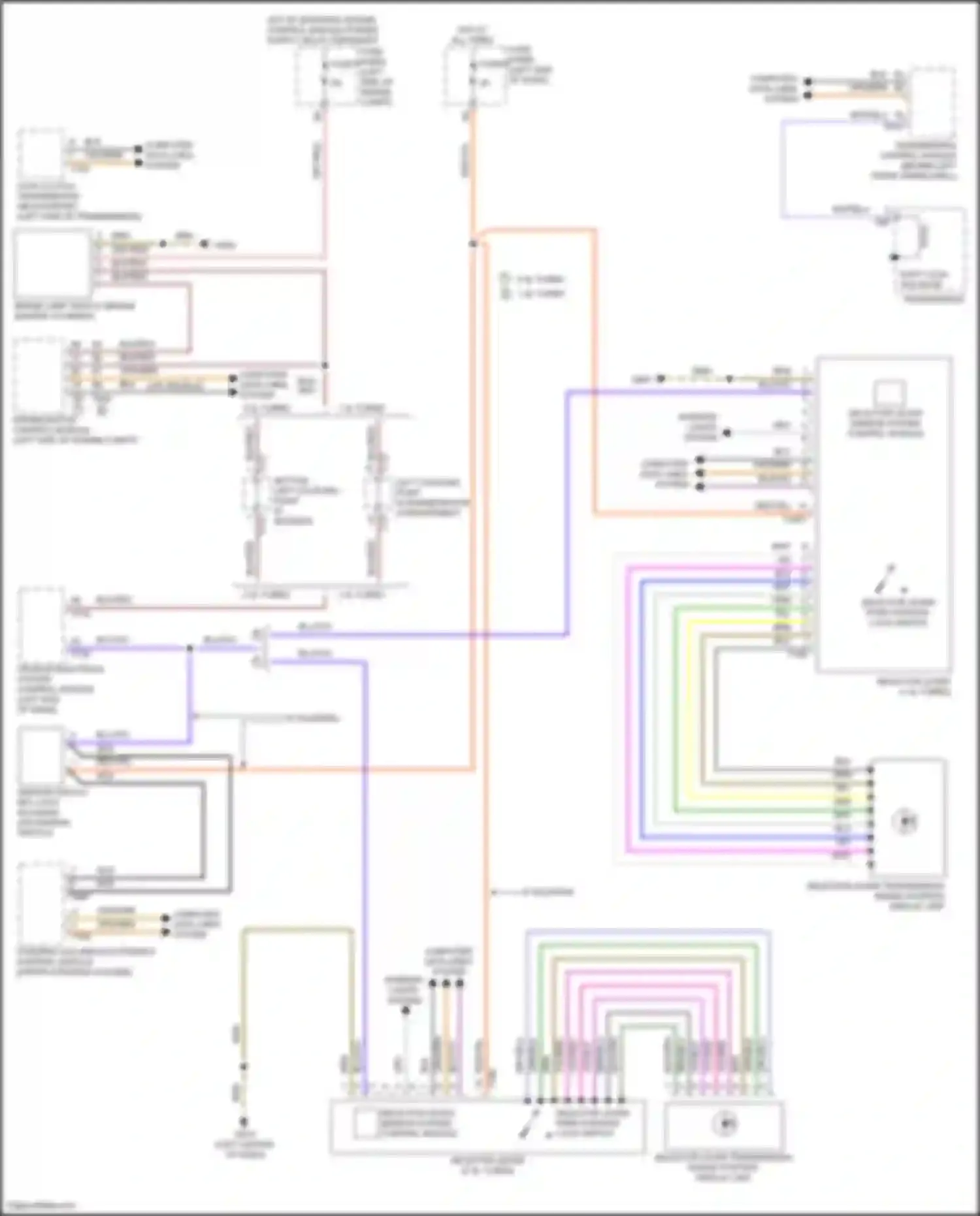 Wiring diagram engine/motor control module for Volkswagen Golf Mk7 facelift (2017-2021) (9 of 17)