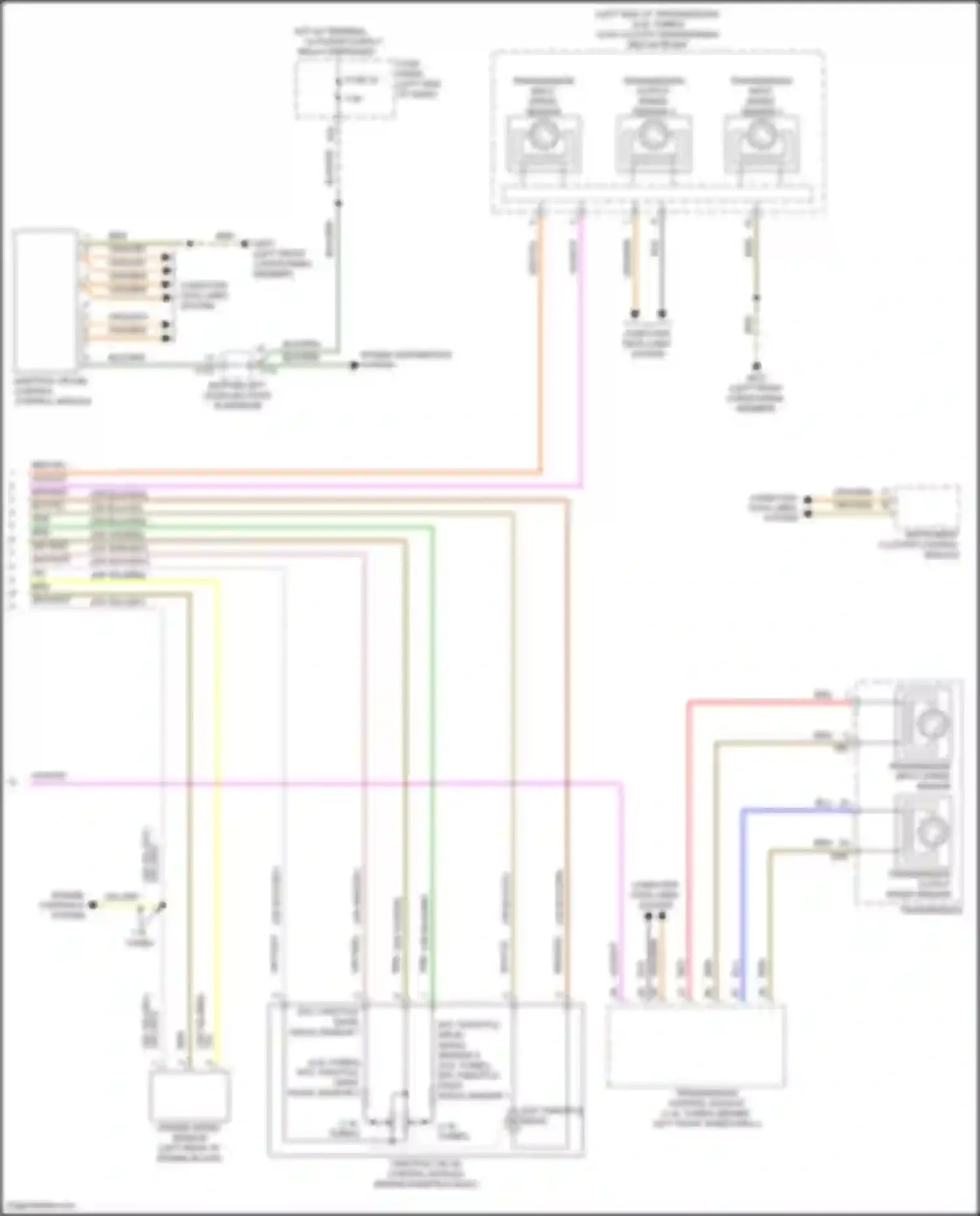 Wiring diagram epc throttle drive angle sensor 1 for Volkswagen Golf Mk7 facelift (2017-2021) (1 of 2)