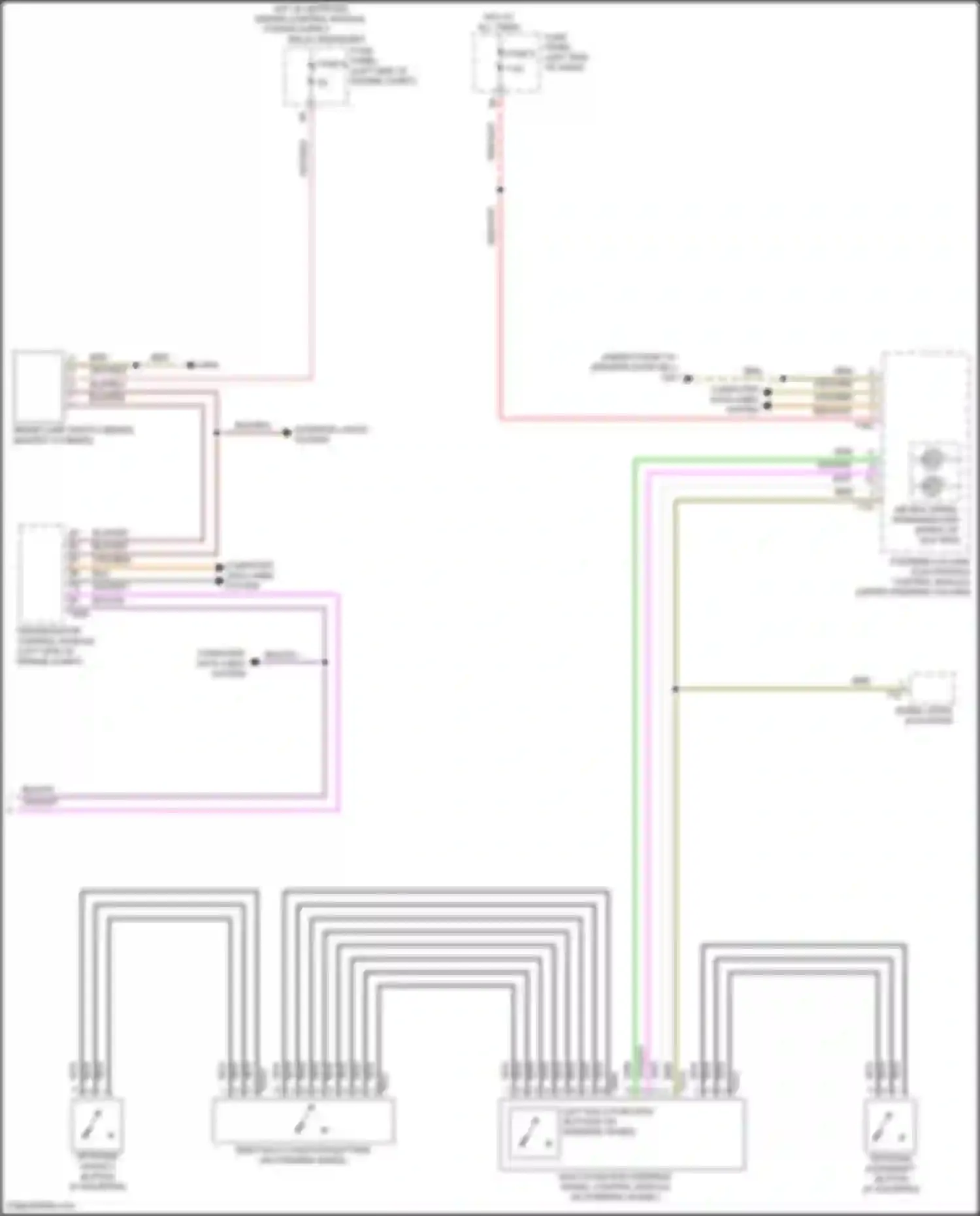 Wiring diagram fuse panel c for Volkswagen Golf Mk7 facelift (2017-2021) (22 of 60)
