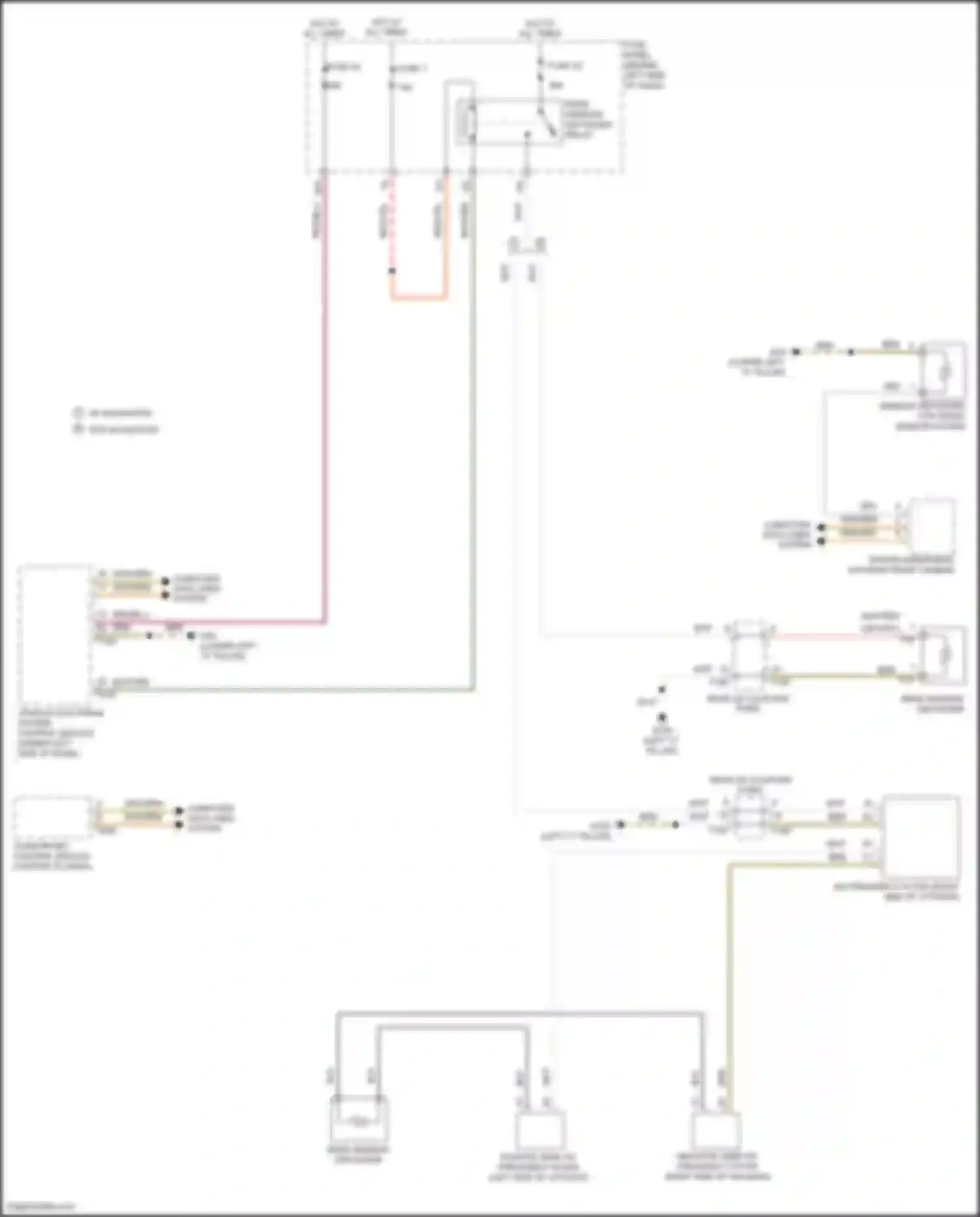 Golf Volkswagen Mk7 (2012-2017): Rear defogger circuit