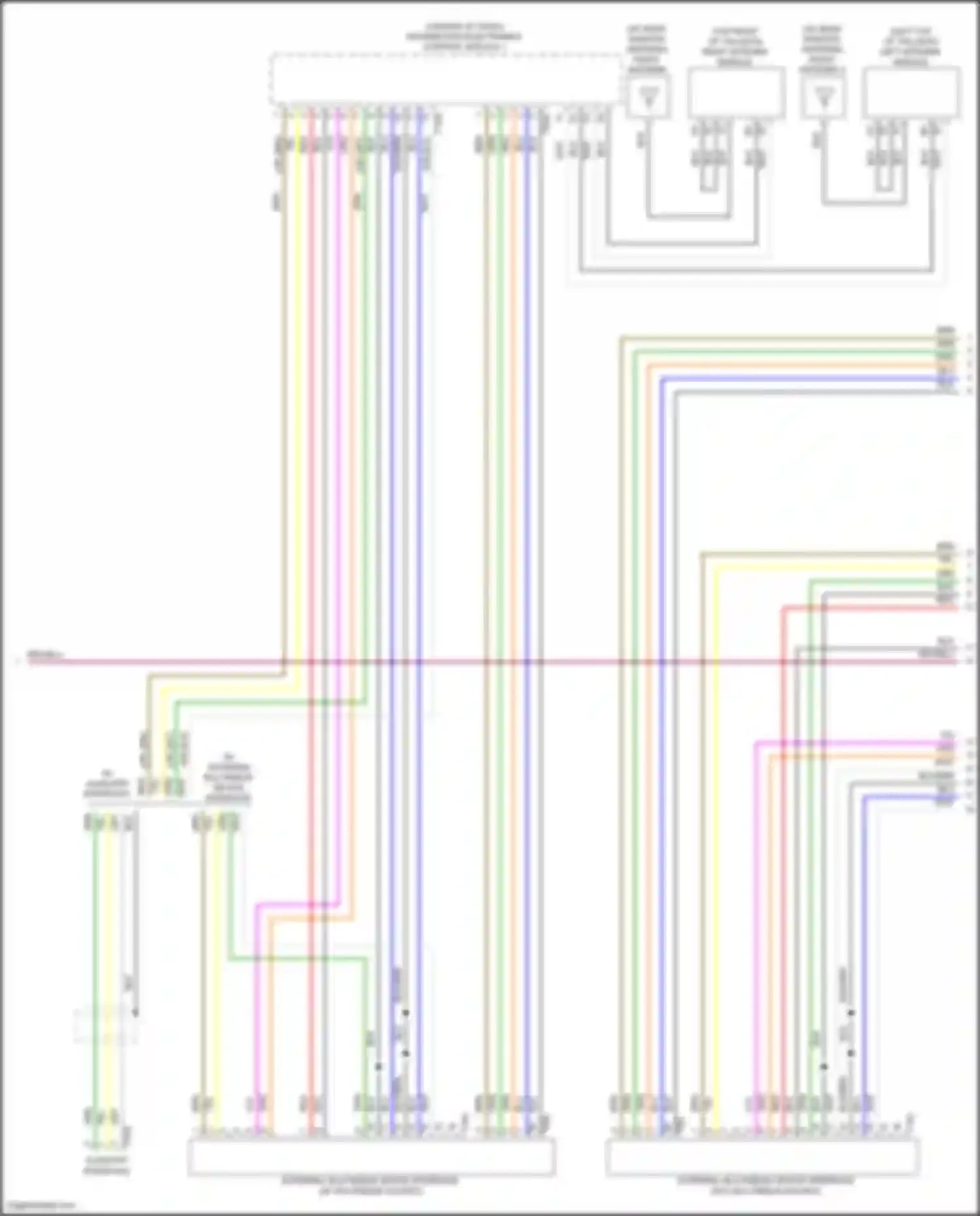 Golf Volkswagen Mk7 (2012-2017): Navigation circuit, w/ amplifier (4 of 6)