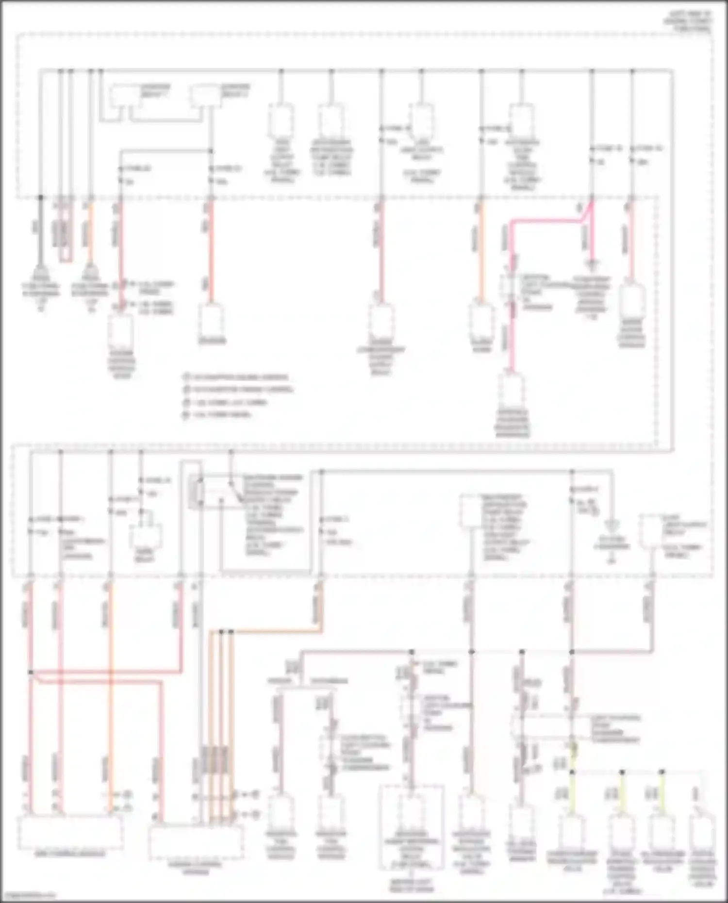 Golf Volkswagen Mk7 (2012-2017): Power distribution circuit (2 of 6)