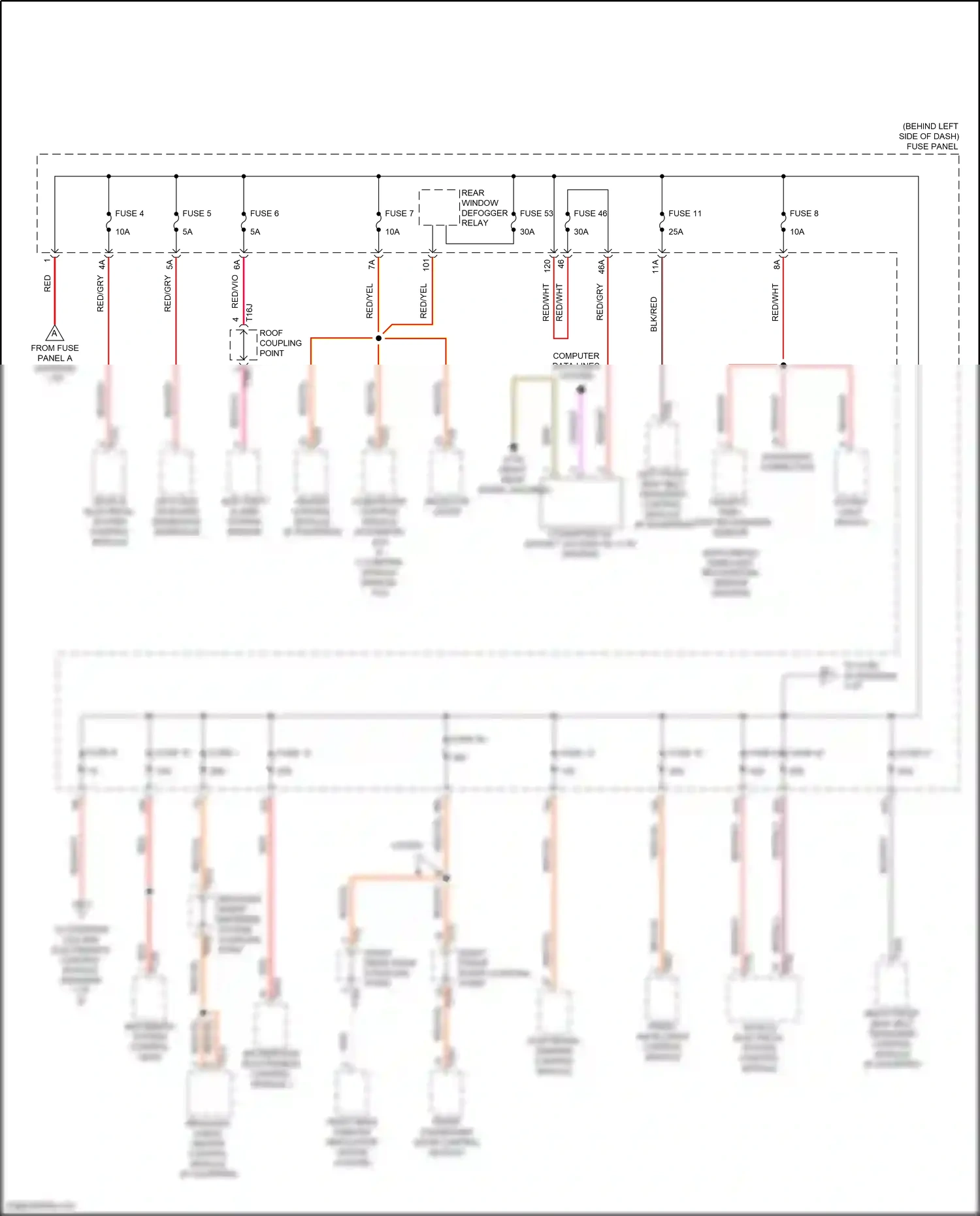 Volkswagen Golf Mk7 (2012-2017) a/c control module wiring diagram  (3 of 3)