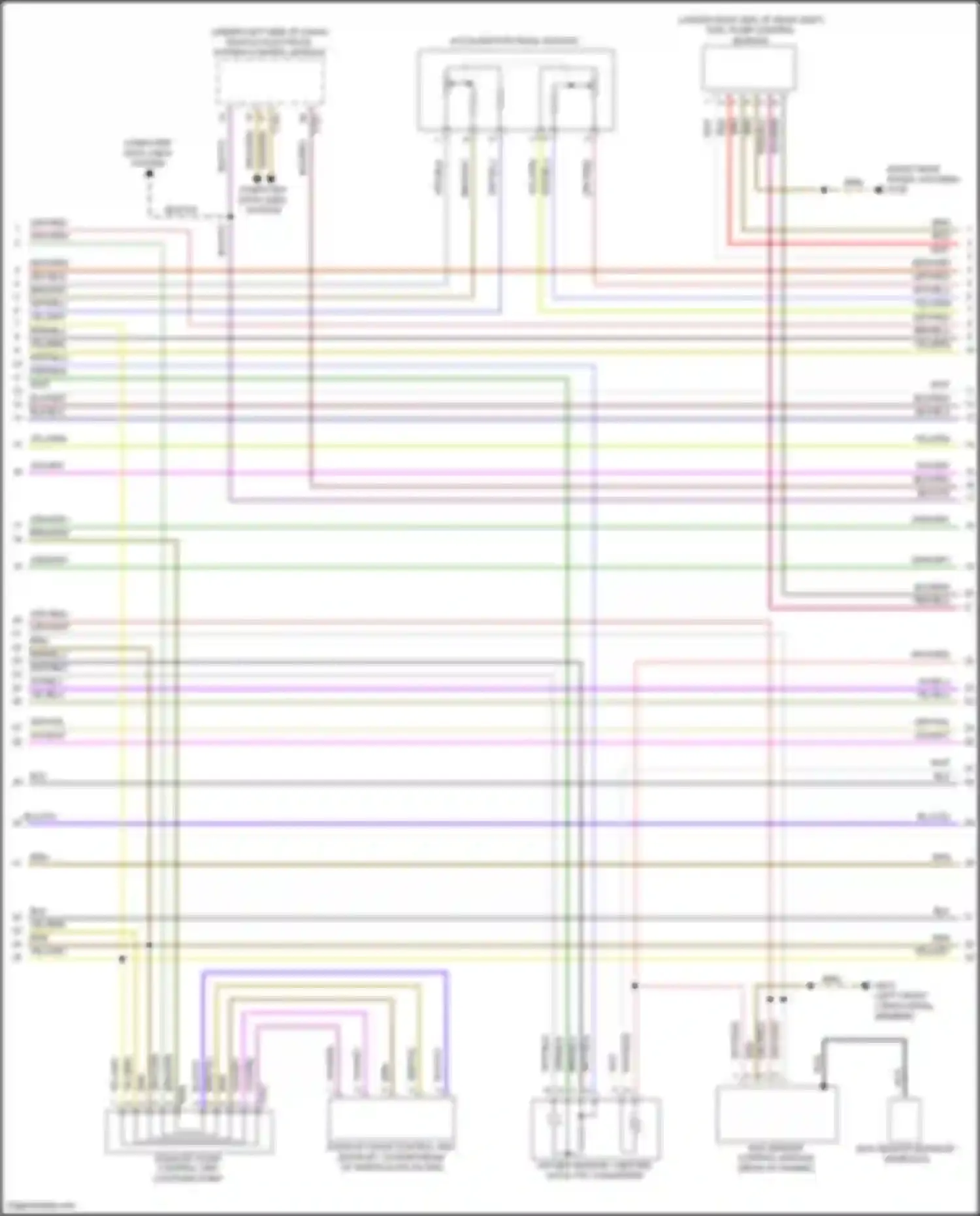 Wiring diagram computer data lines system for Volkswagen Golf Mk7 (2012-2017) (77 of 79)