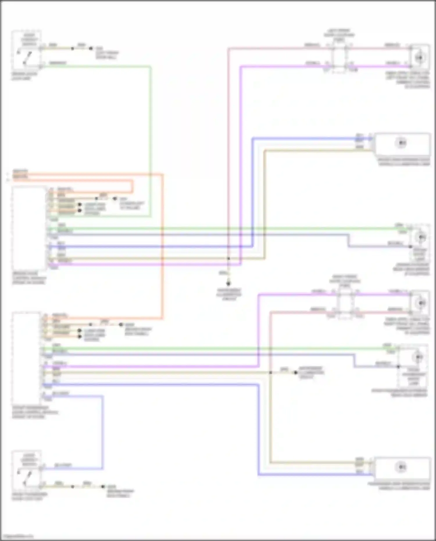 Wiring diagram computer data lines system for Volkswagen Golf Mk7 (2012-2017) (63 of 79)