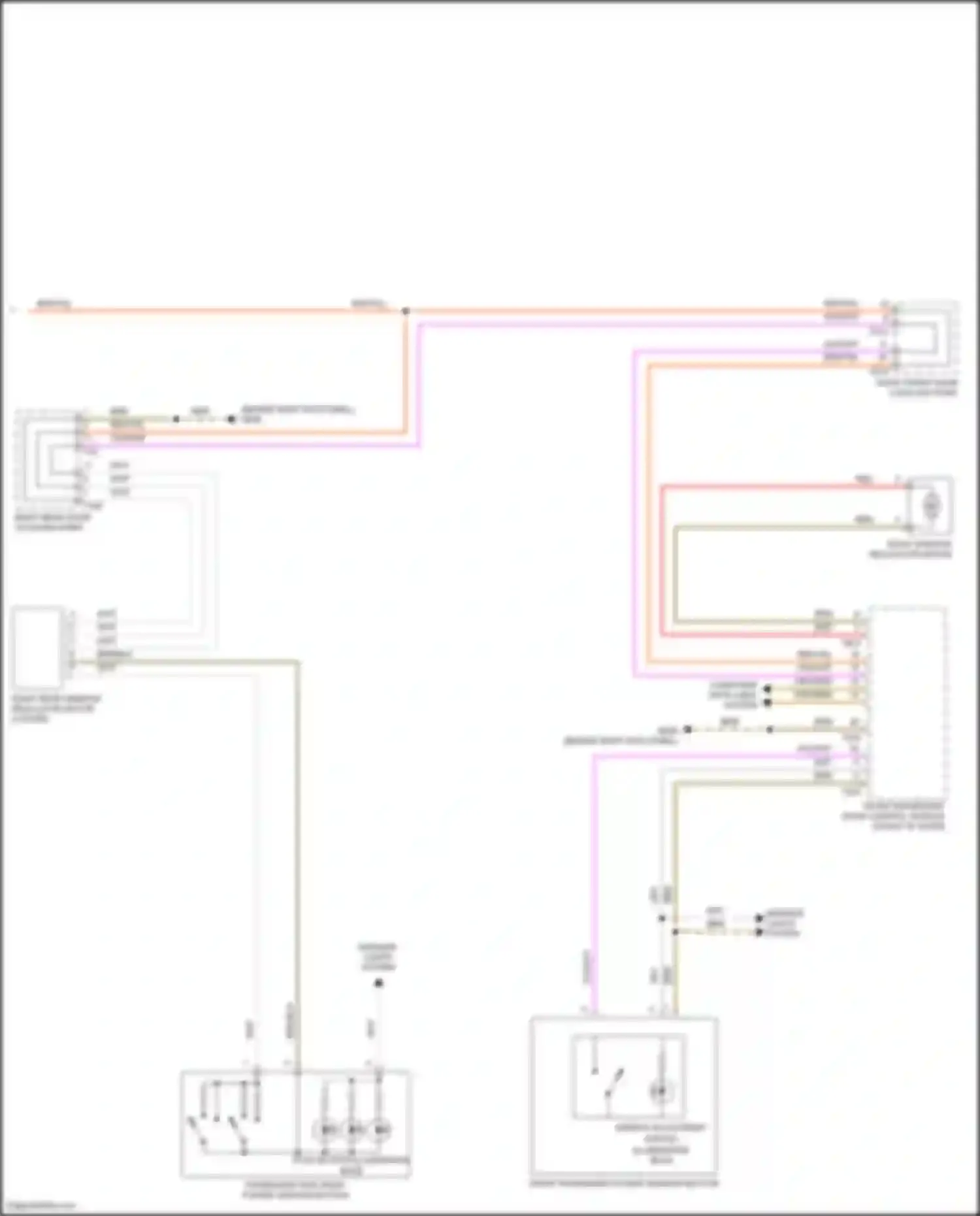 Wiring diagram computer data lines system for Volkswagen Golf Mk7 (2012-2017) (48 of 79)