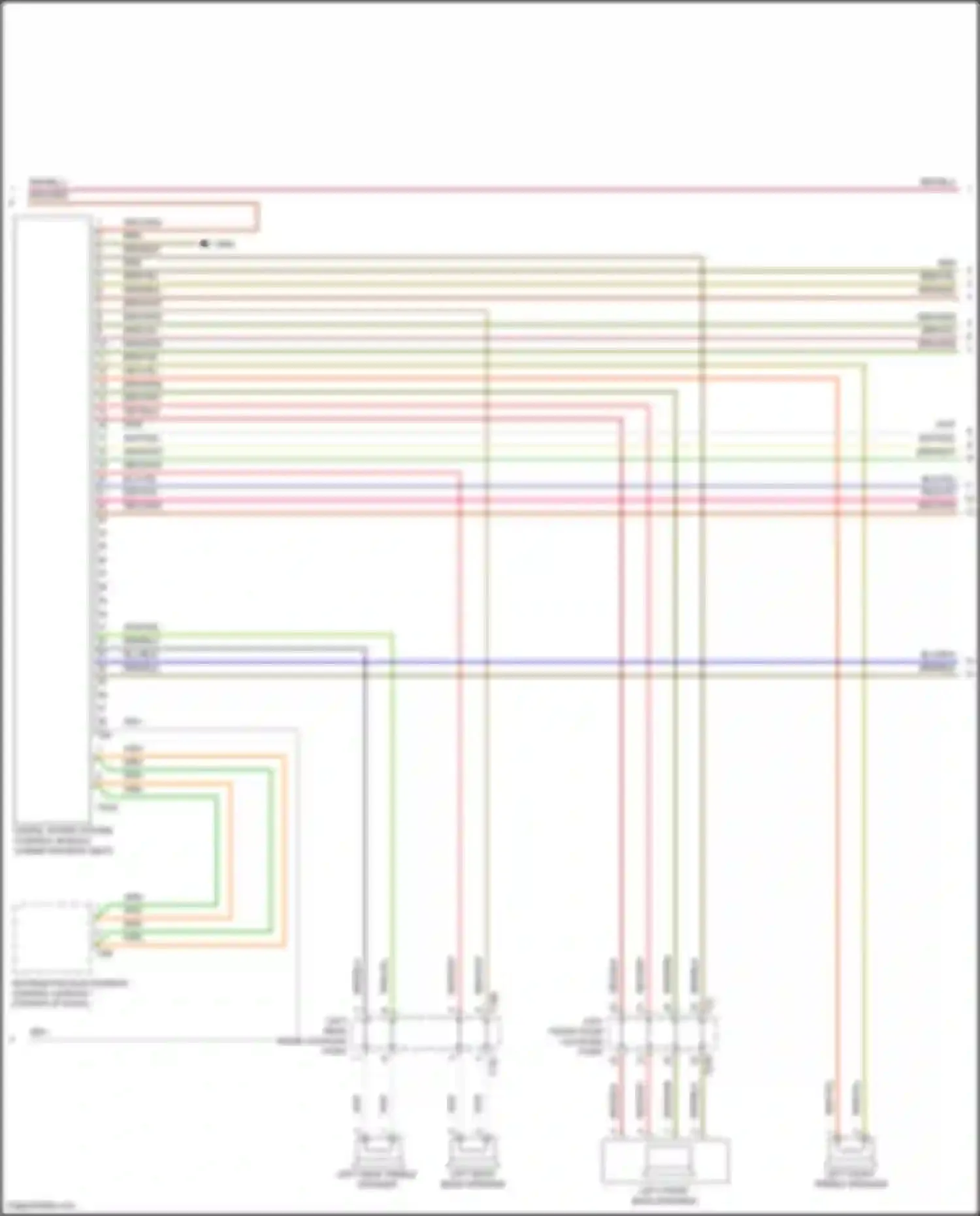 Wiring diagram digital sound system control module for Volkswagen Golf Mk7 (2012-2017) (2 of 4)
