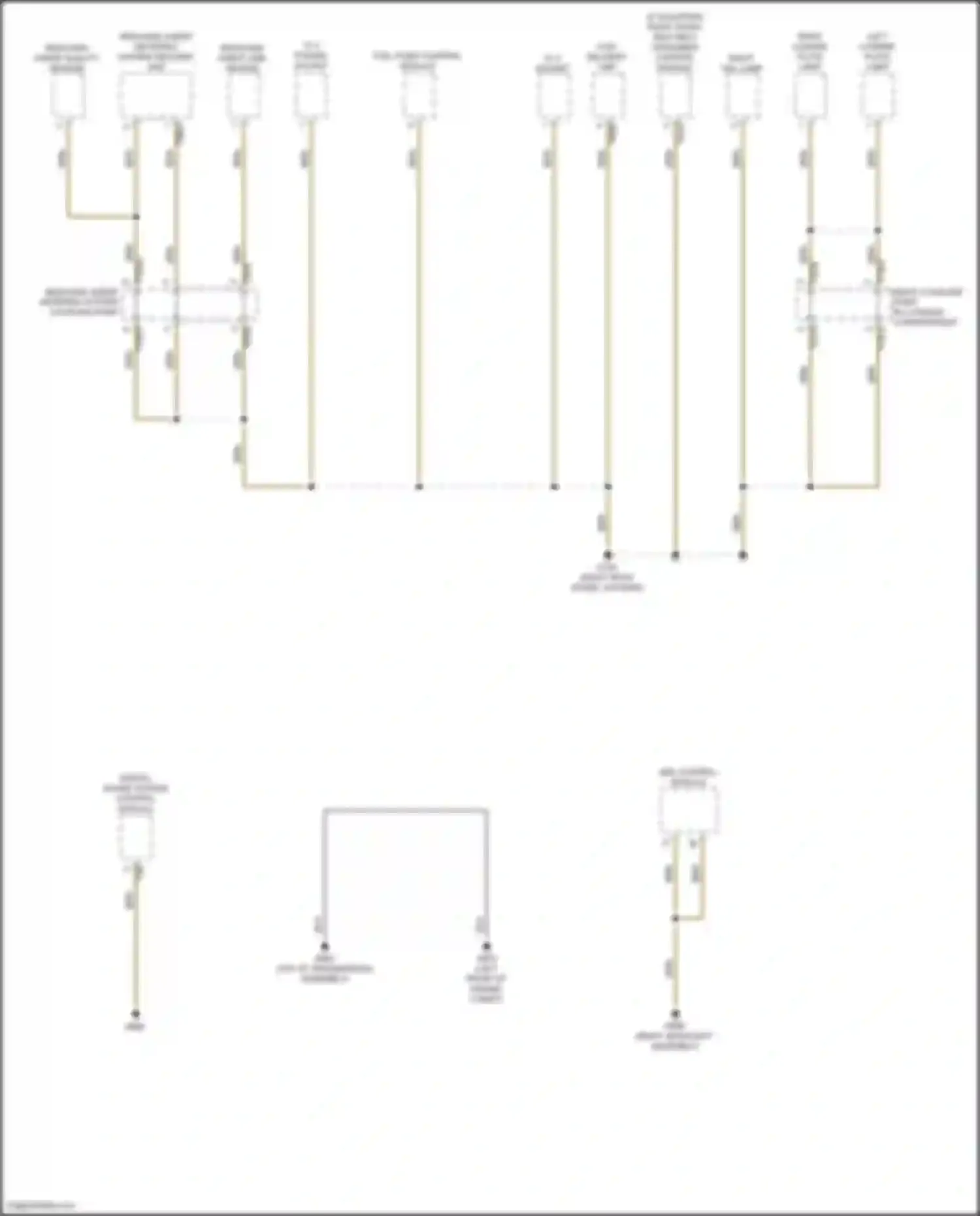 Wiring diagram digital sound system control module for Volkswagen Golf Mk7 (2012-2017) (1 of 4)