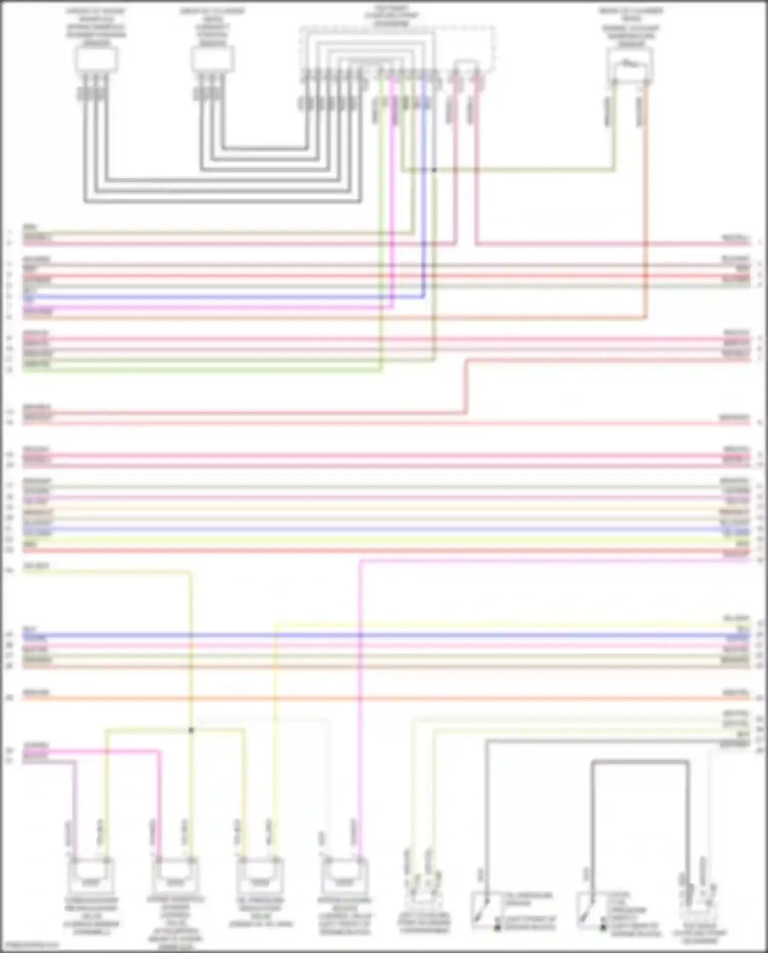 Wiring diagram engine coolant temperature sensor for Volkswagen Golf Mk7 (2012-2017) (4 of 6)