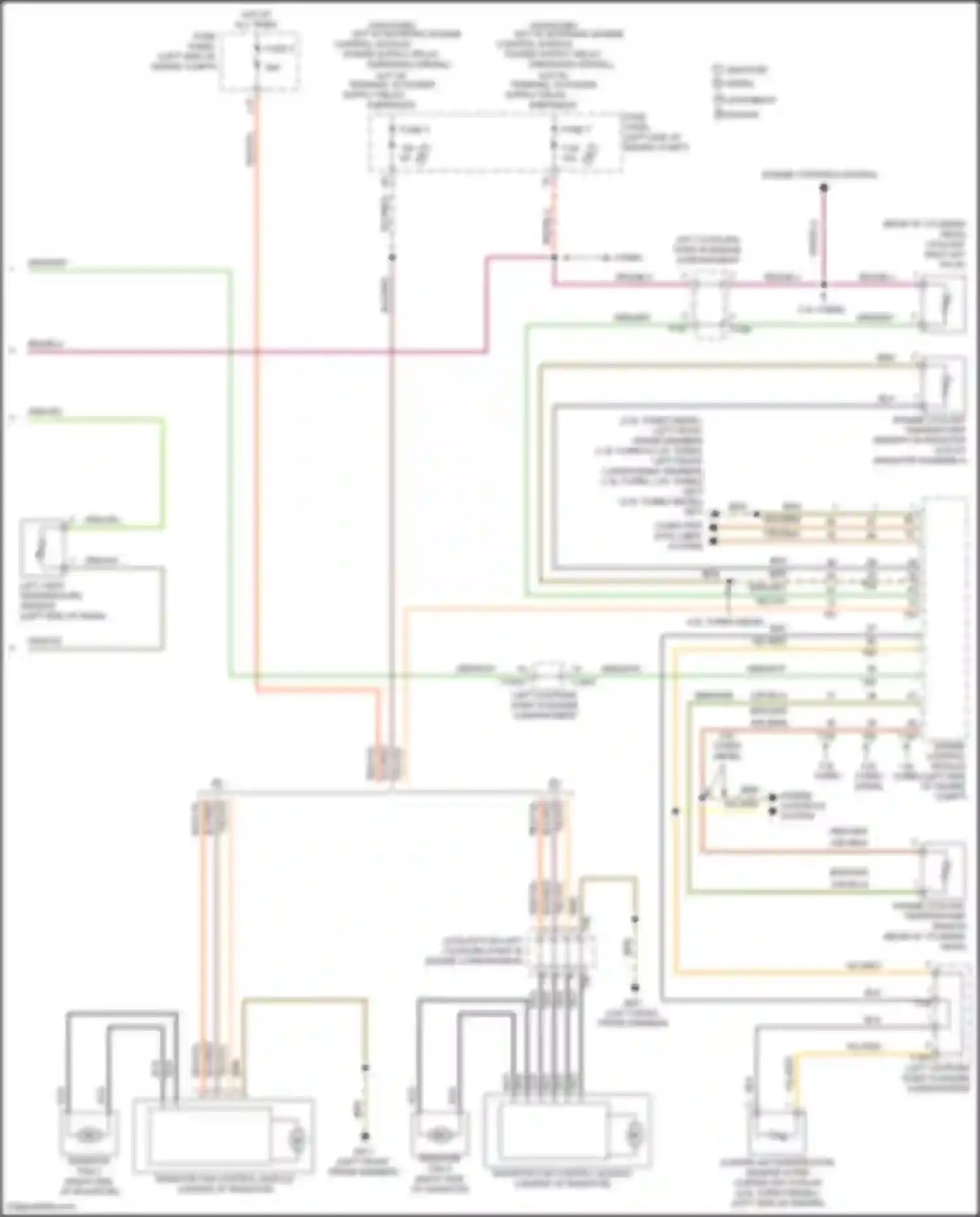 Wiring diagram engine coolant temperature sensor for Volkswagen Golf Mk7 (2012-2017) (1 of 6)