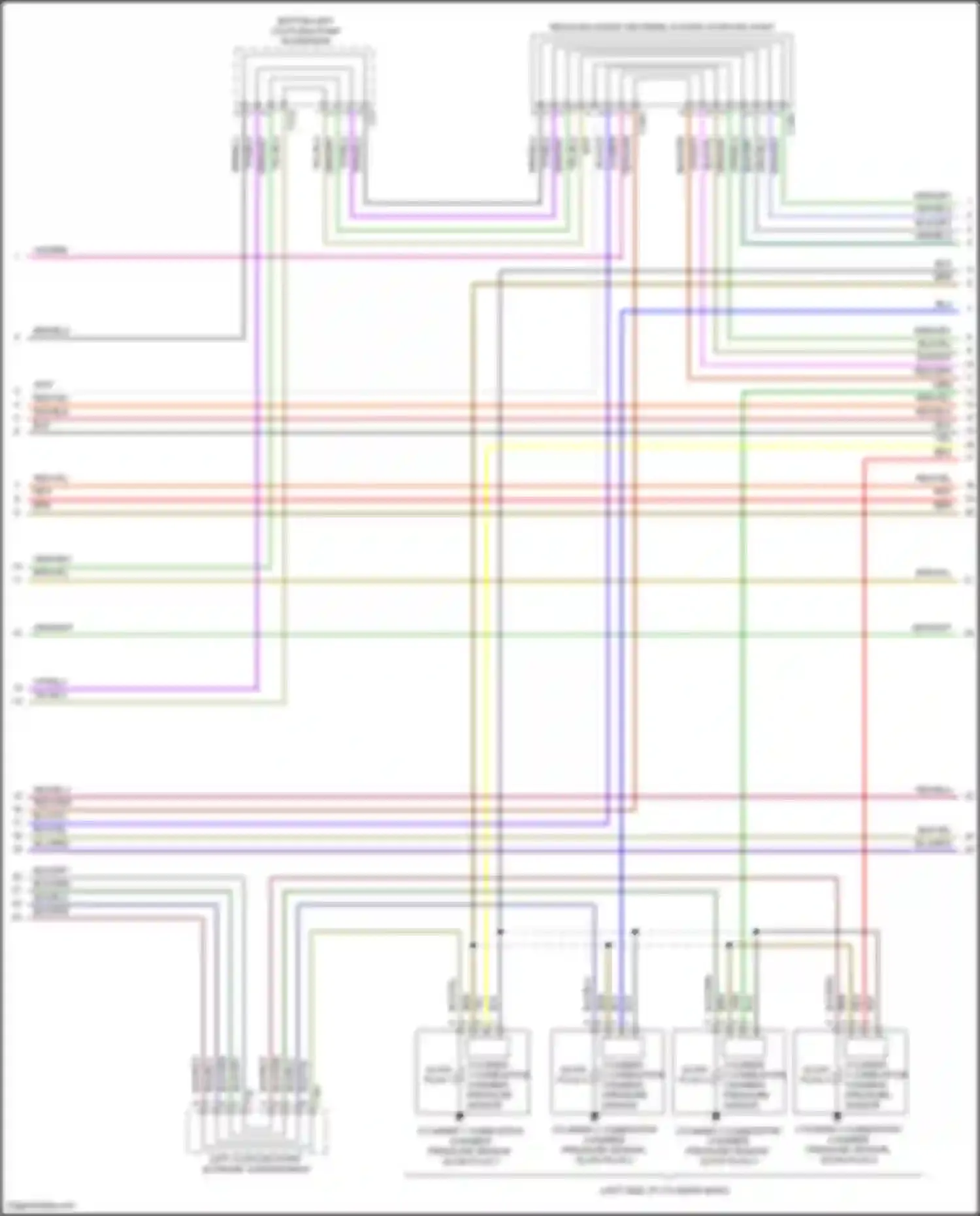 Wiring diagram reducing agent metering system coupling point for Volkswagen Golf Mk7 (2012-2017) (4 of 4)