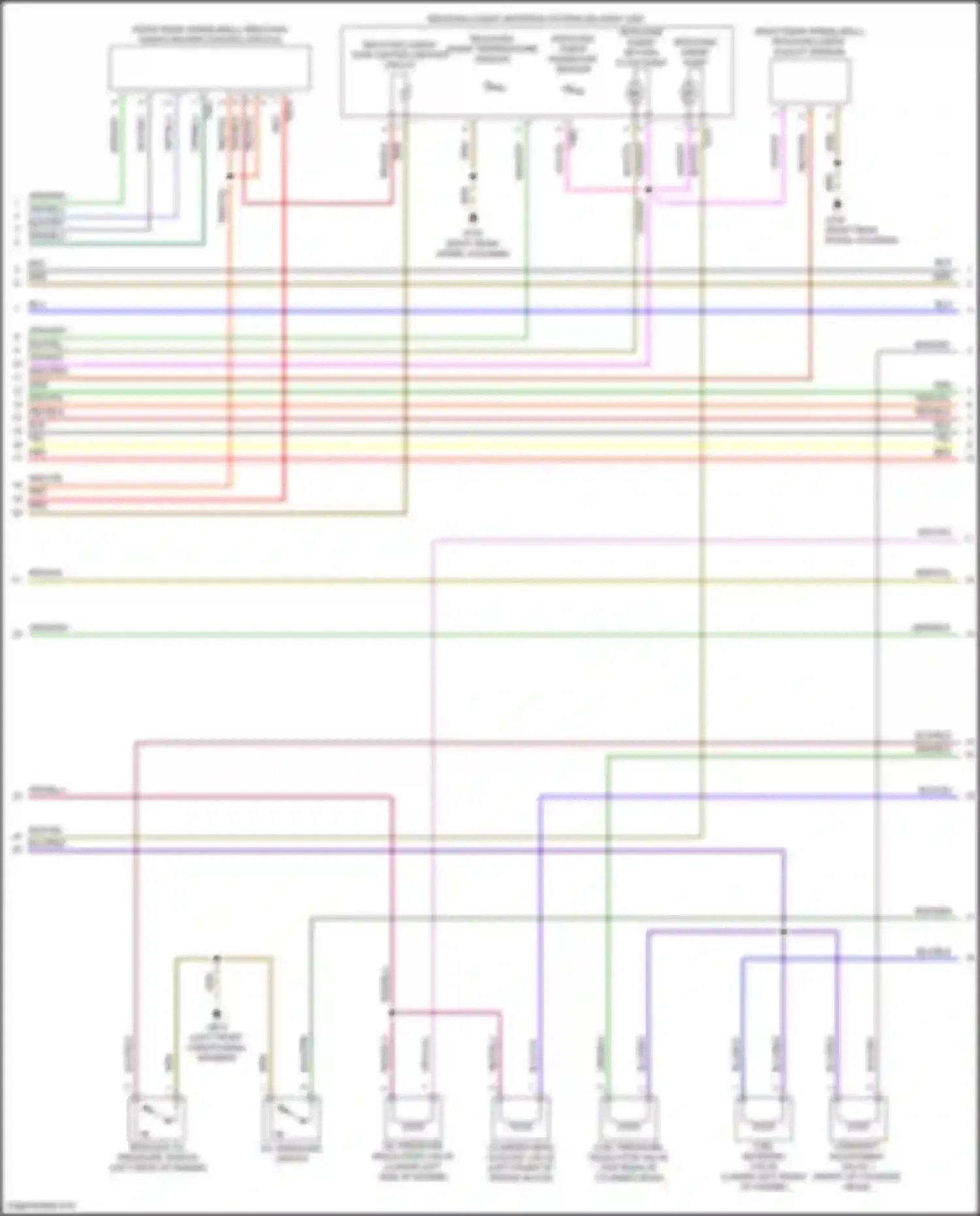 Wiring diagram reducing agent reservoir sensor for Volkswagen Golf Mk7 (2012-2017) (1 of 1)