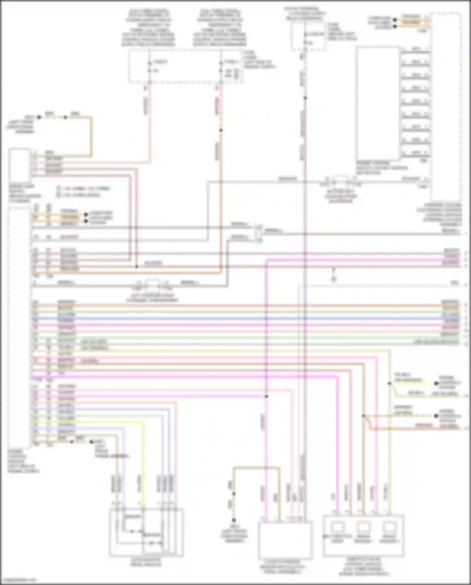Wiring diagram sensor 2 for Volkswagen Golf Mk7 (2012-2017) (1 of 1)