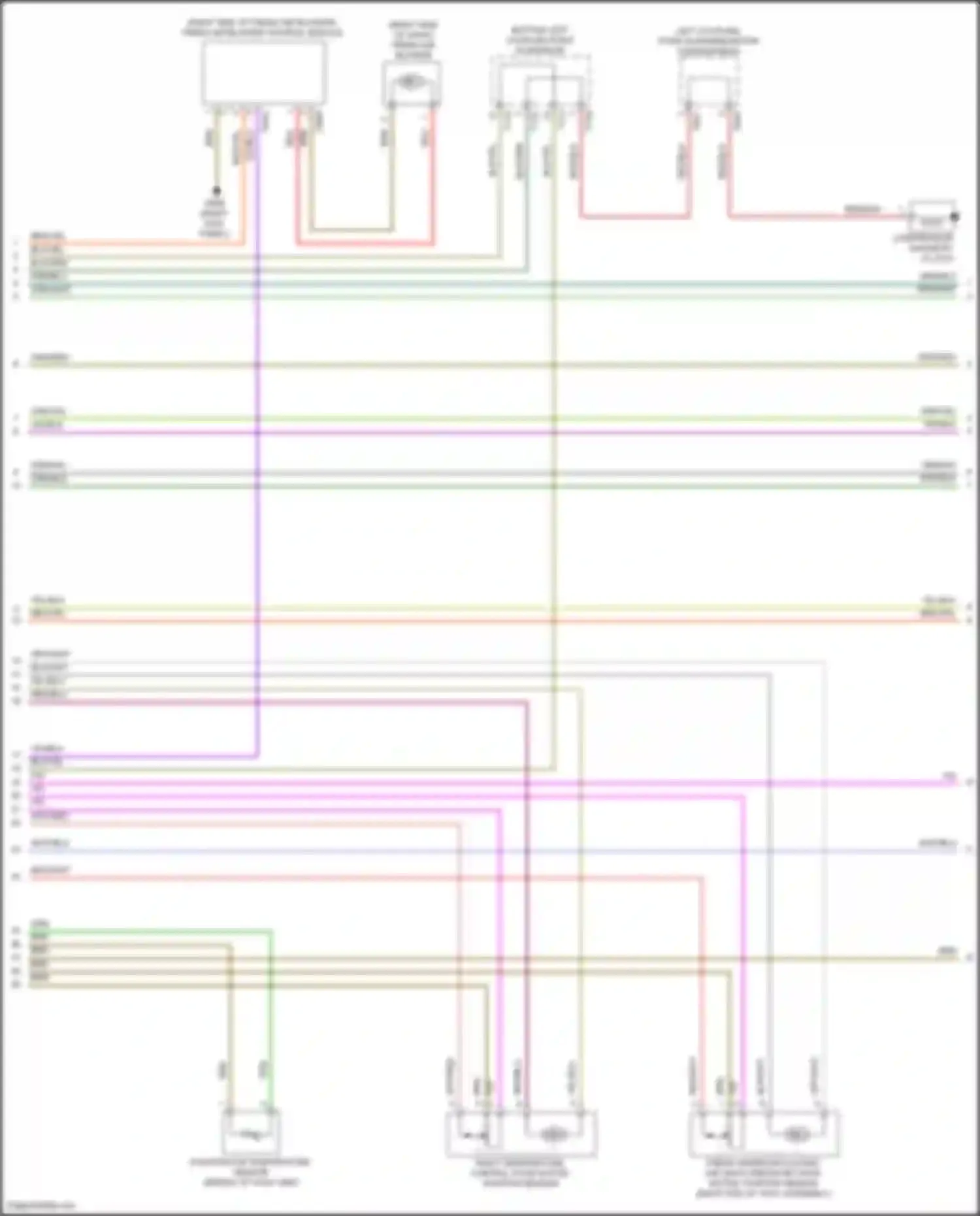 Golf Volkswagen Mk8 (2019-2024): Automatic a/c circuit (2 of 4)