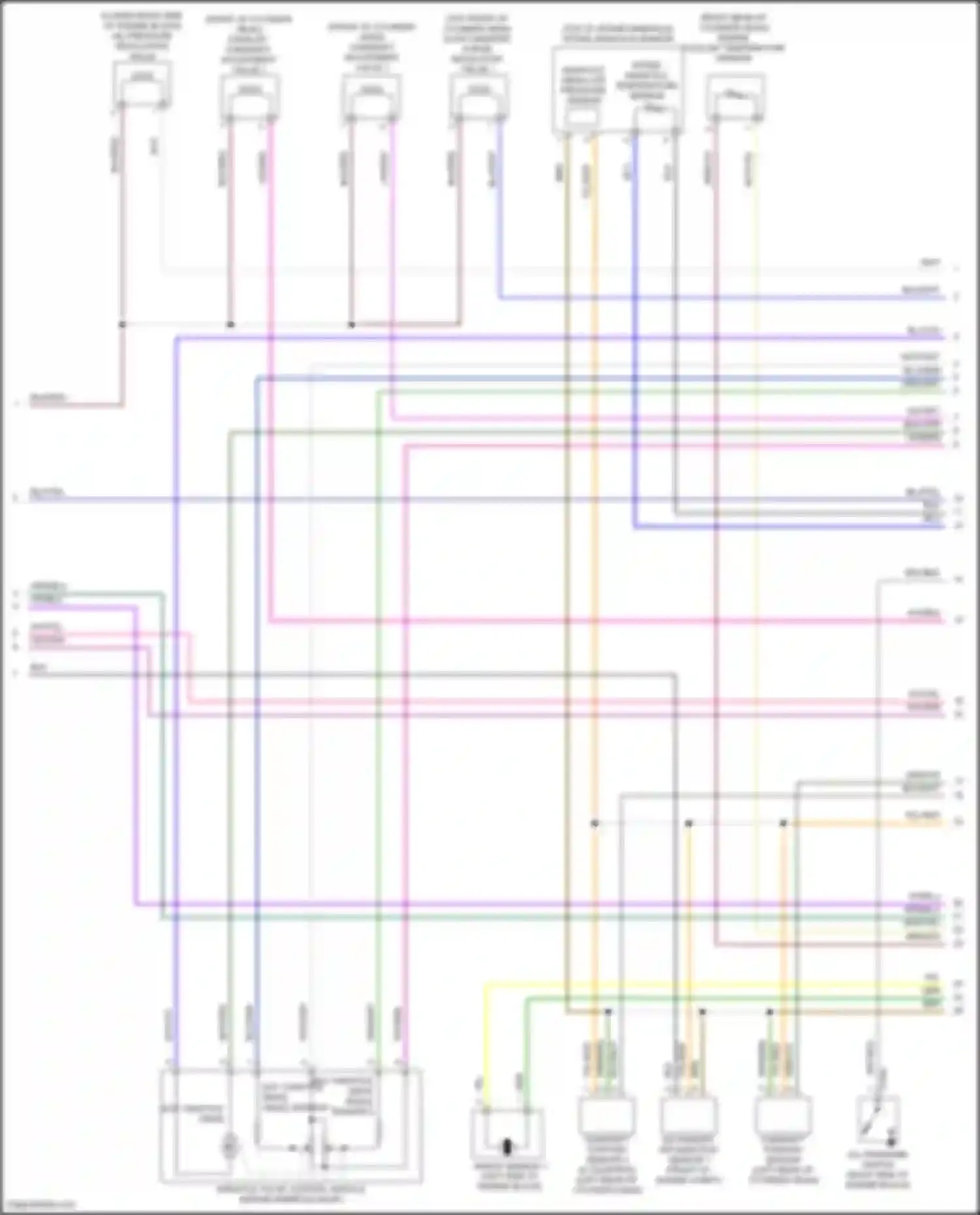 Golf Volkswagen Mk8 (2019-2024): Wiring diagram engine performance 1.4l turbo (5 of 6)
