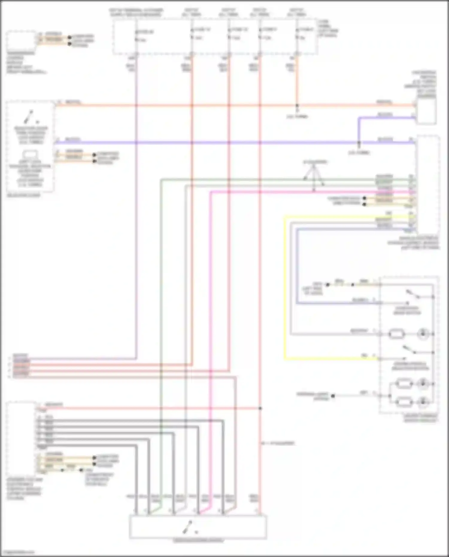 Golf Volkswagen Mk8 (2019-2024): Starting circuit (2 of 2)