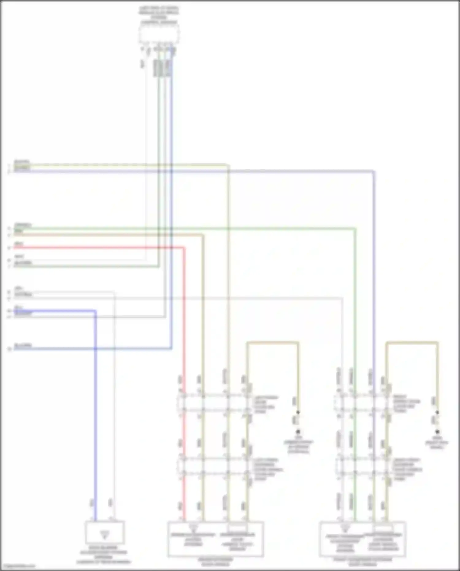 Wiring diagram blk/grn for Volkswagen Golf Mk8 (2019-2024) (22 of 32)