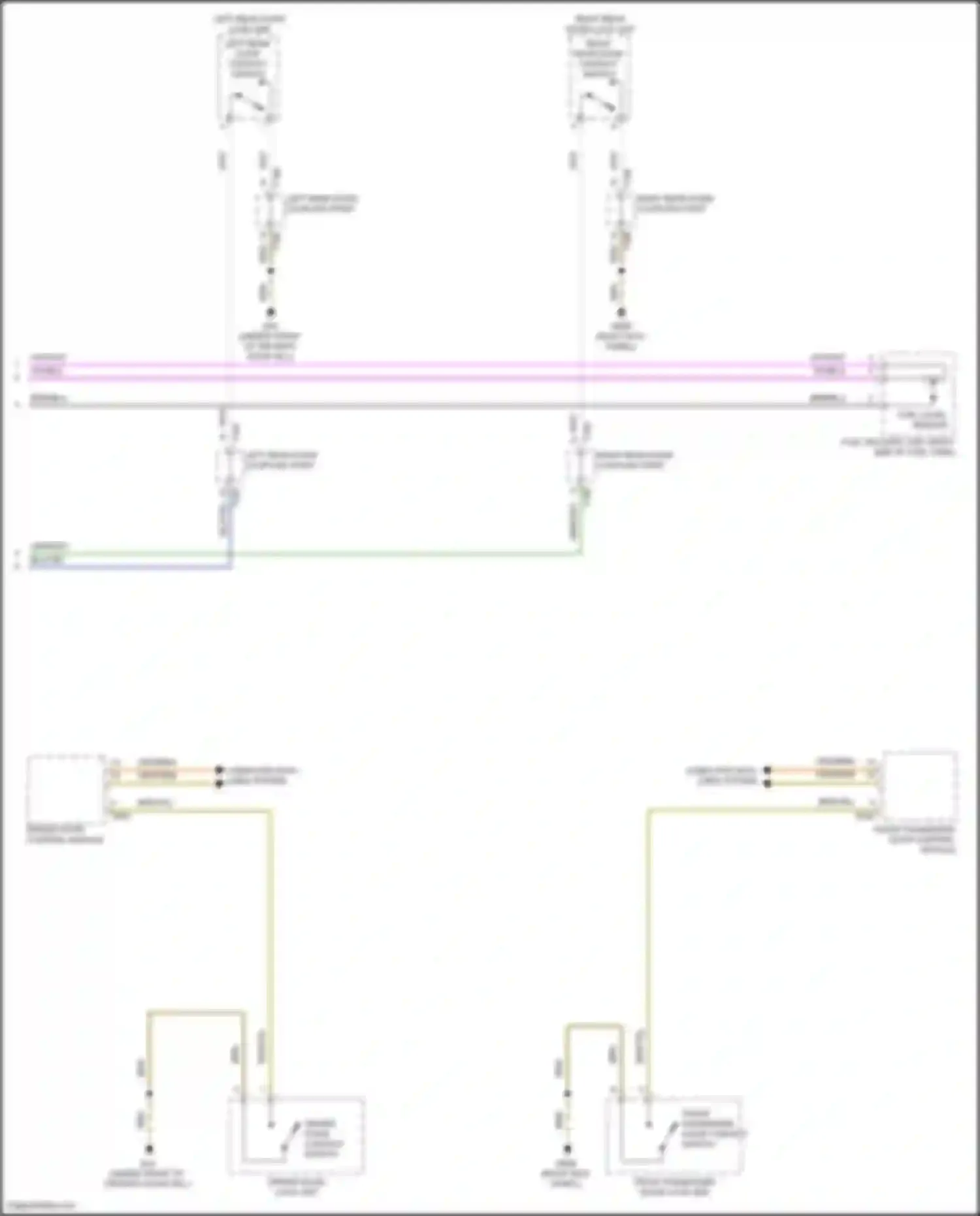 Wiring diagram computer data lines system for Volkswagen Golf Mk8 (2019-2024) (70 of 72)