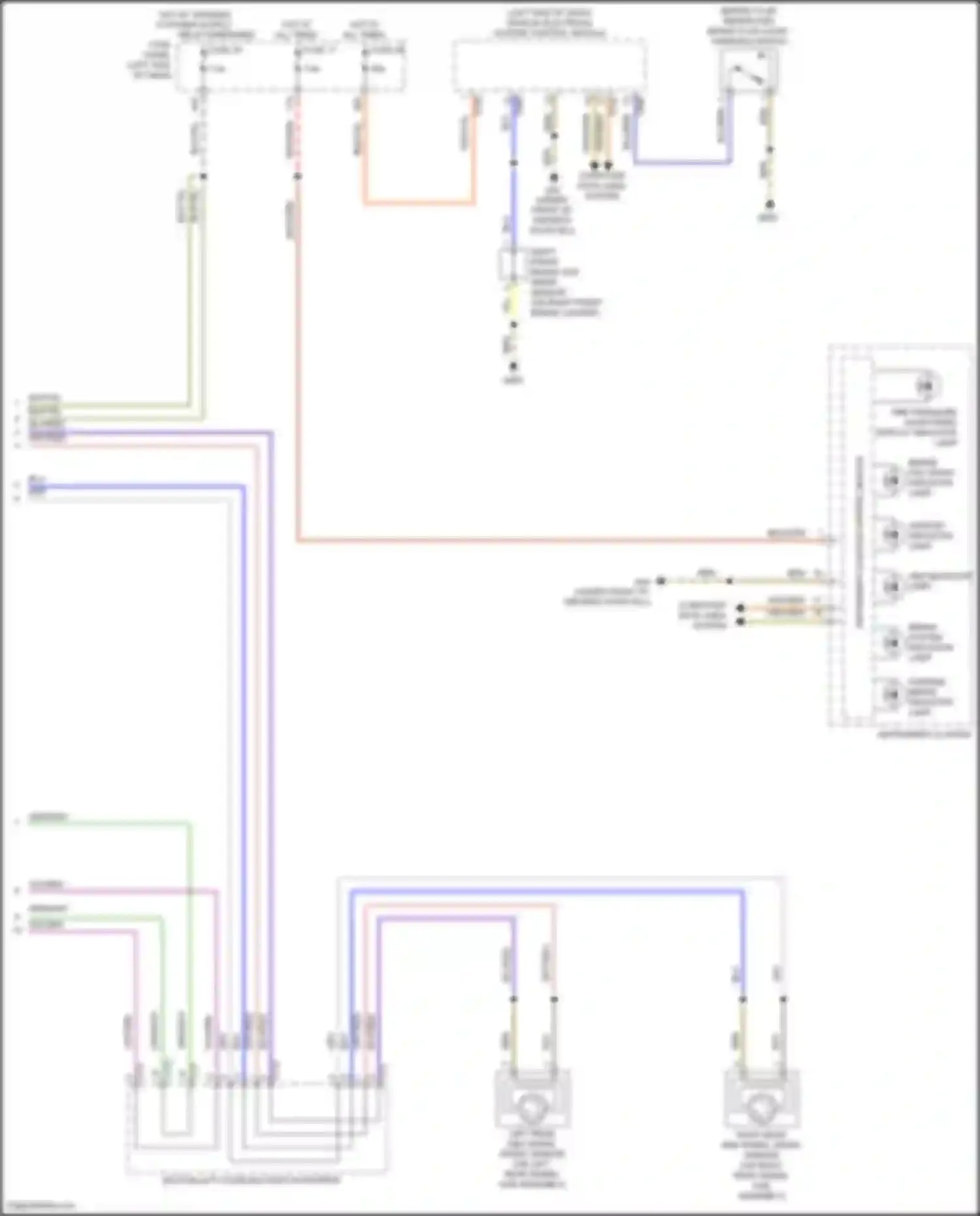 Wiring diagram computer data lines system for Volkswagen Golf Mk8 (2019-2024) (62 of 72)